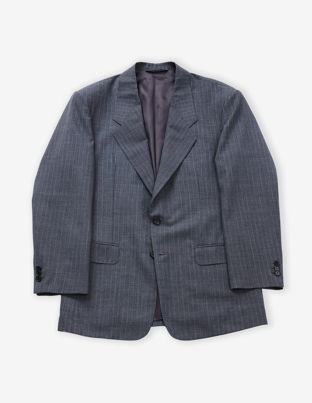 LSC 90's Neo-Classic Drape Jacket (Grey Stripe)