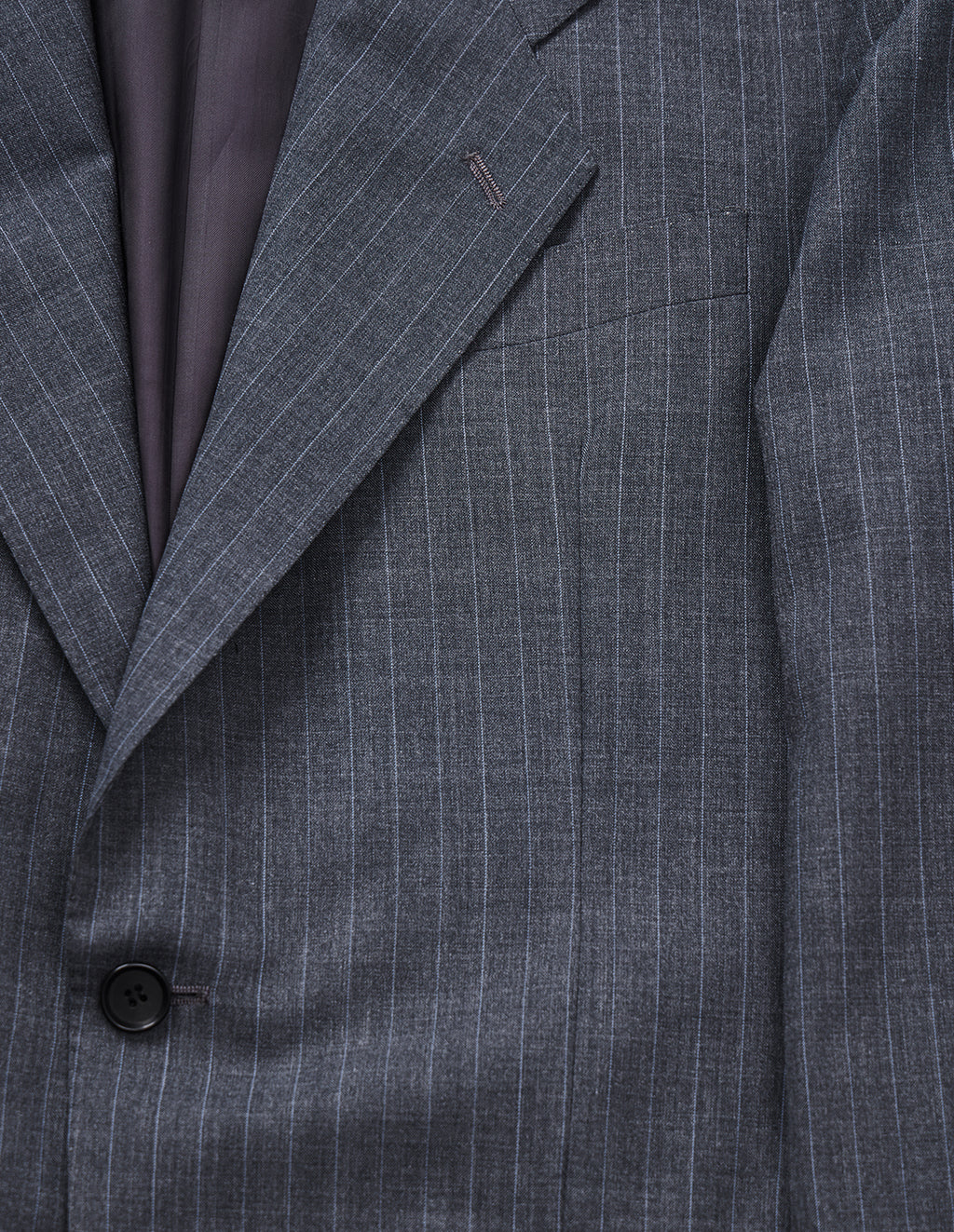 LSC 90's Neo-Classic Drape Jacket (Grey Stripe)