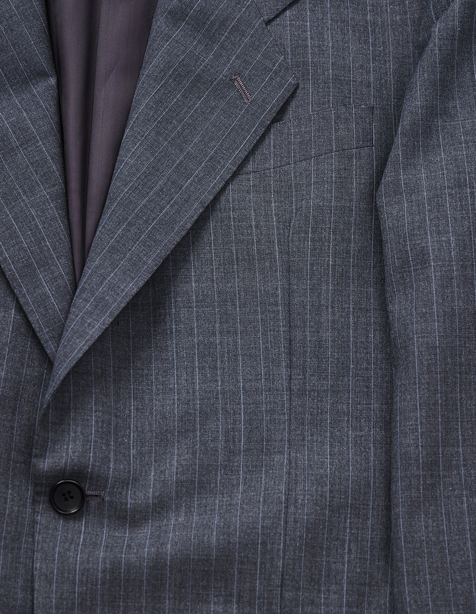 LSC 90's Neo-Classic Drape Jacket (Grey Stripe)