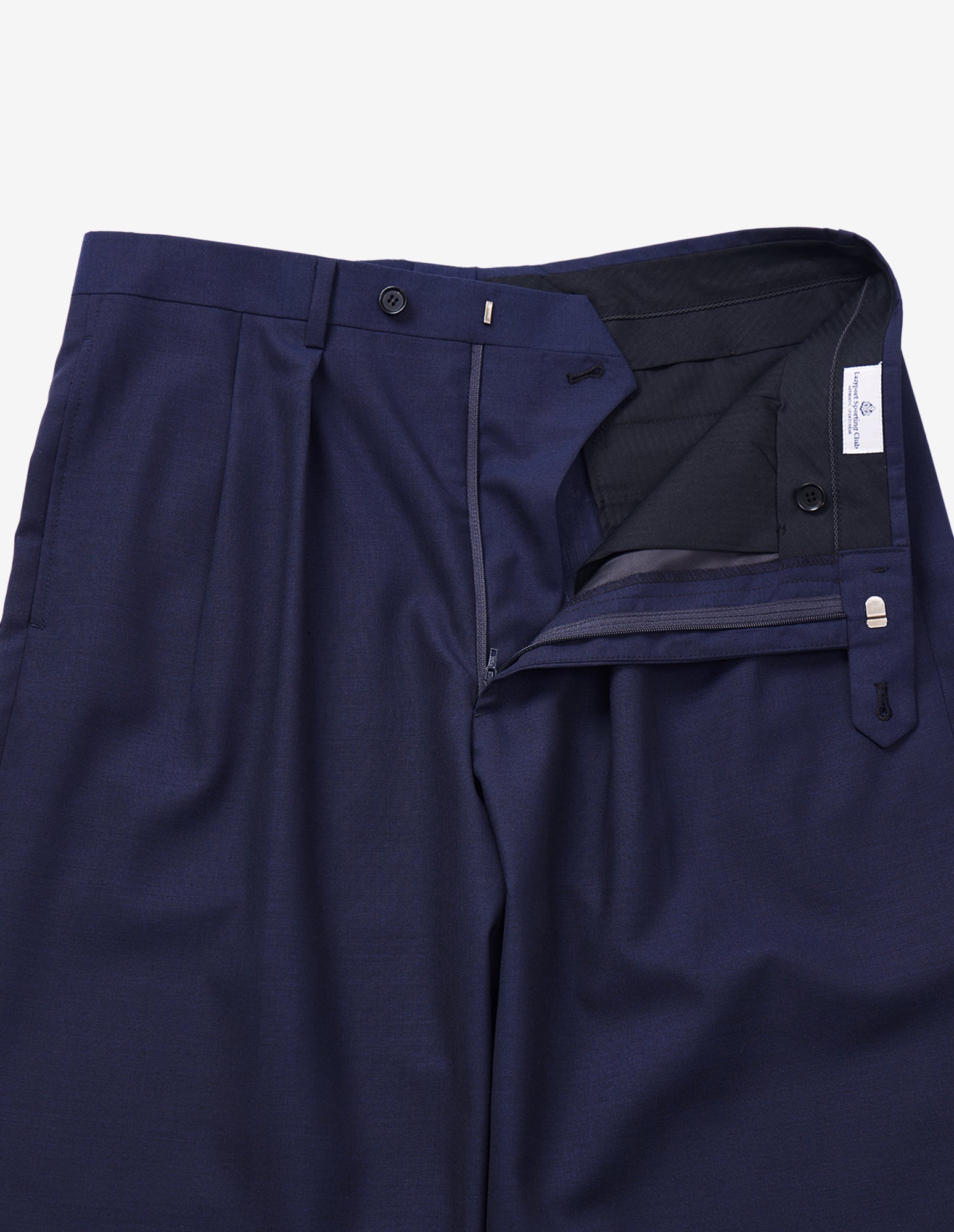 LSC 90's Neo-Classic Drape Trousers (Navy)