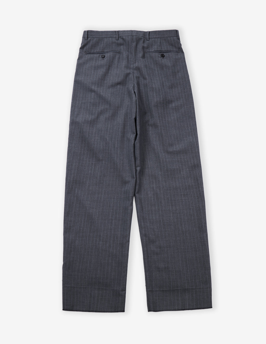 LSC 90's Neo-Classic Drape Trousers (Grey Stripe)