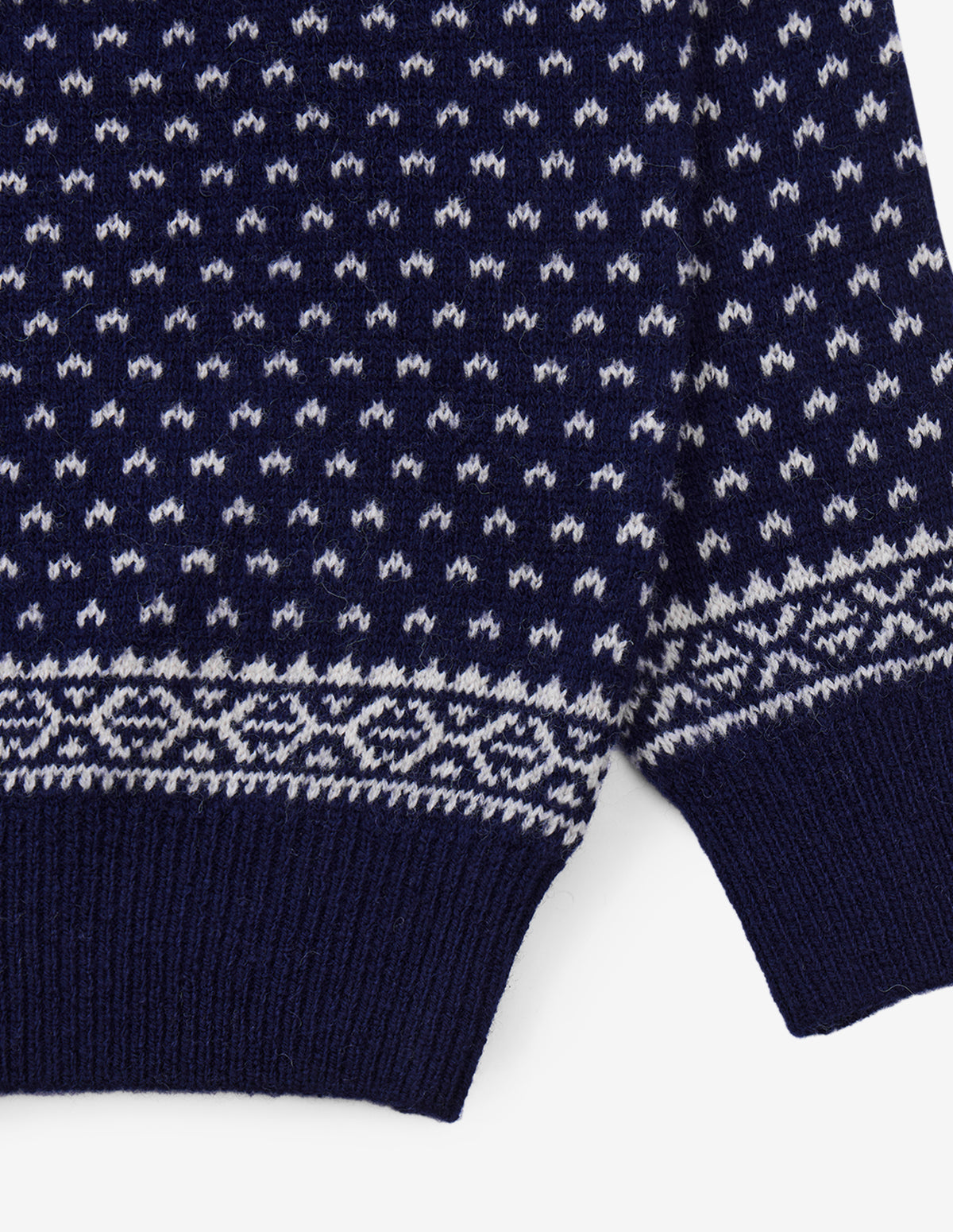 LSC Birds-Eye Crew Neck (Navy)