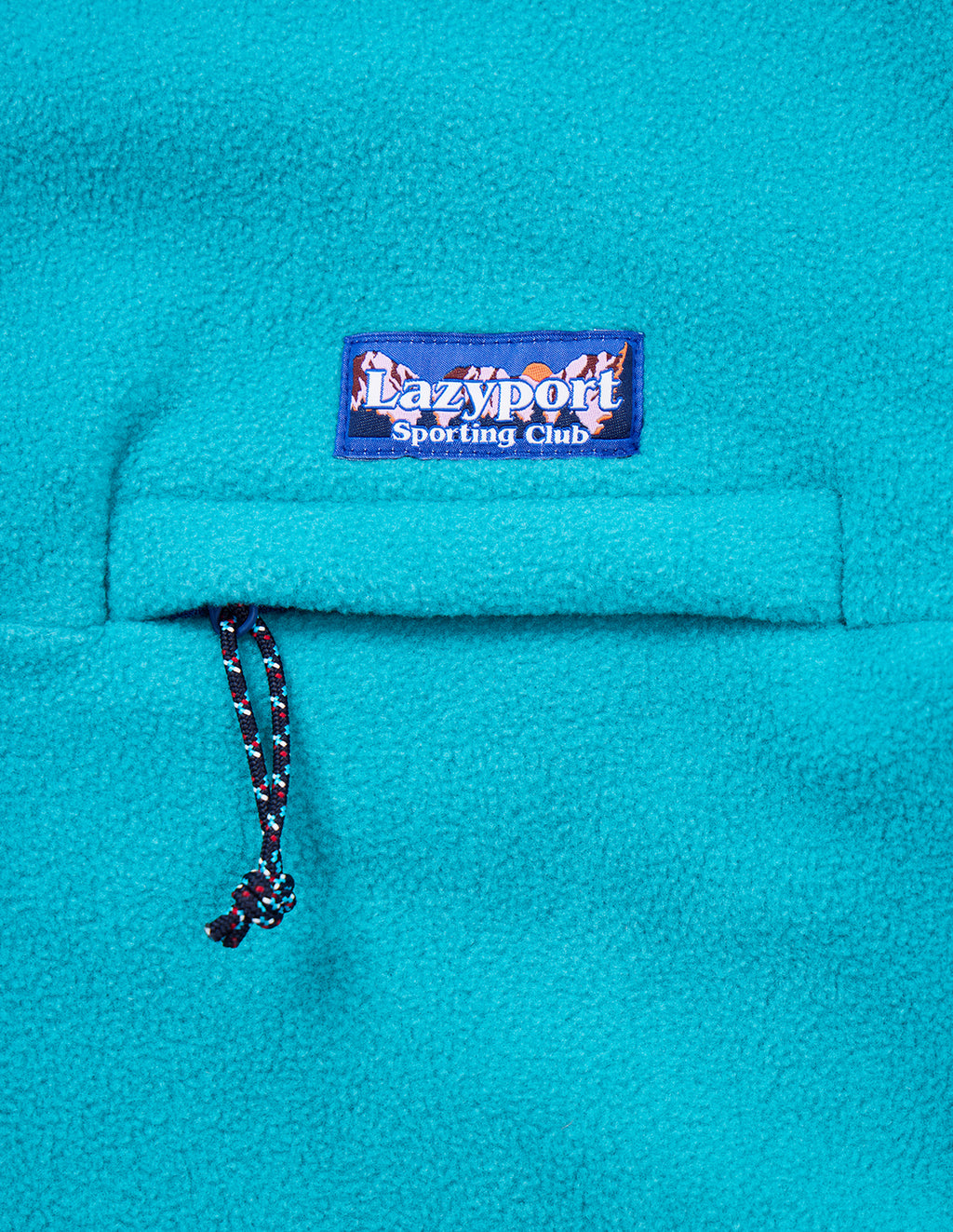 LSC 1/4 Snap Fleece (Turquoise)