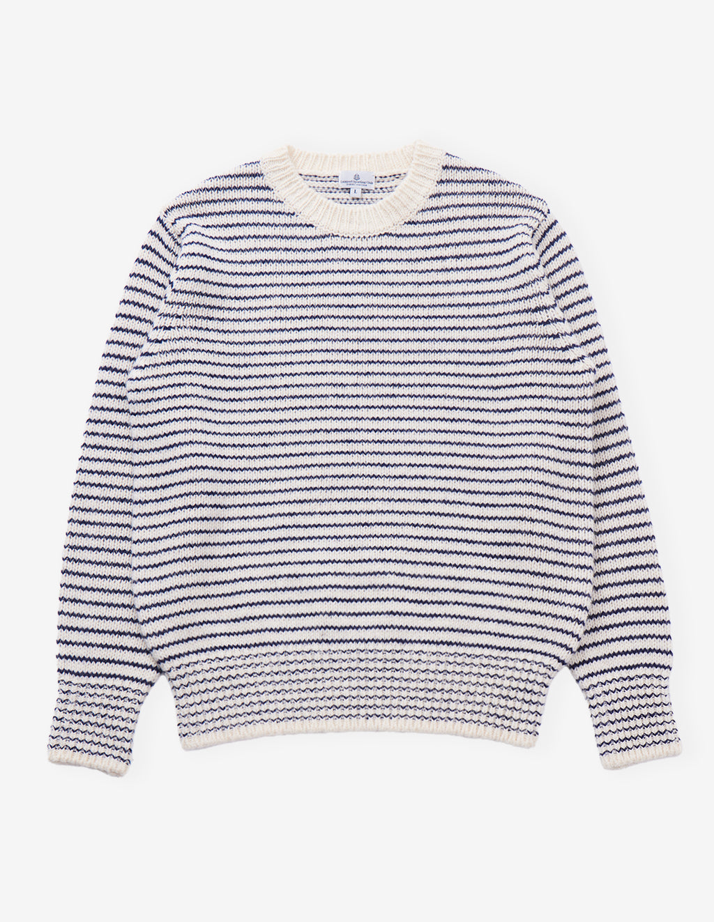 LSC Stripe Sweater (Cream Blue)