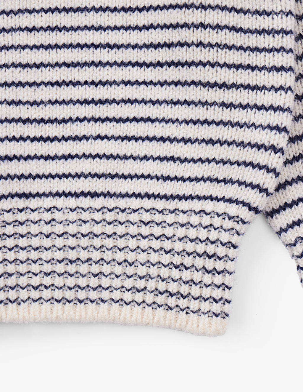 LSC Stripe Sweater (Cream Blue)