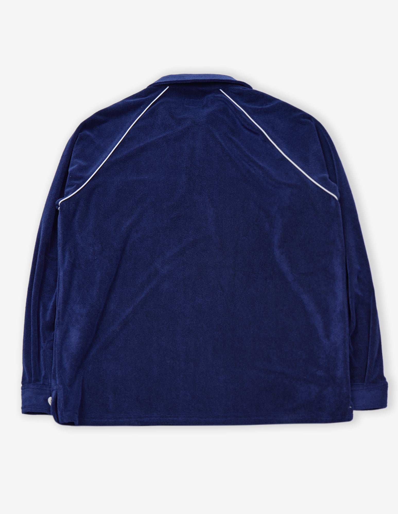 LSC Terry Long-Sleeve Polo Shirt (Navy)