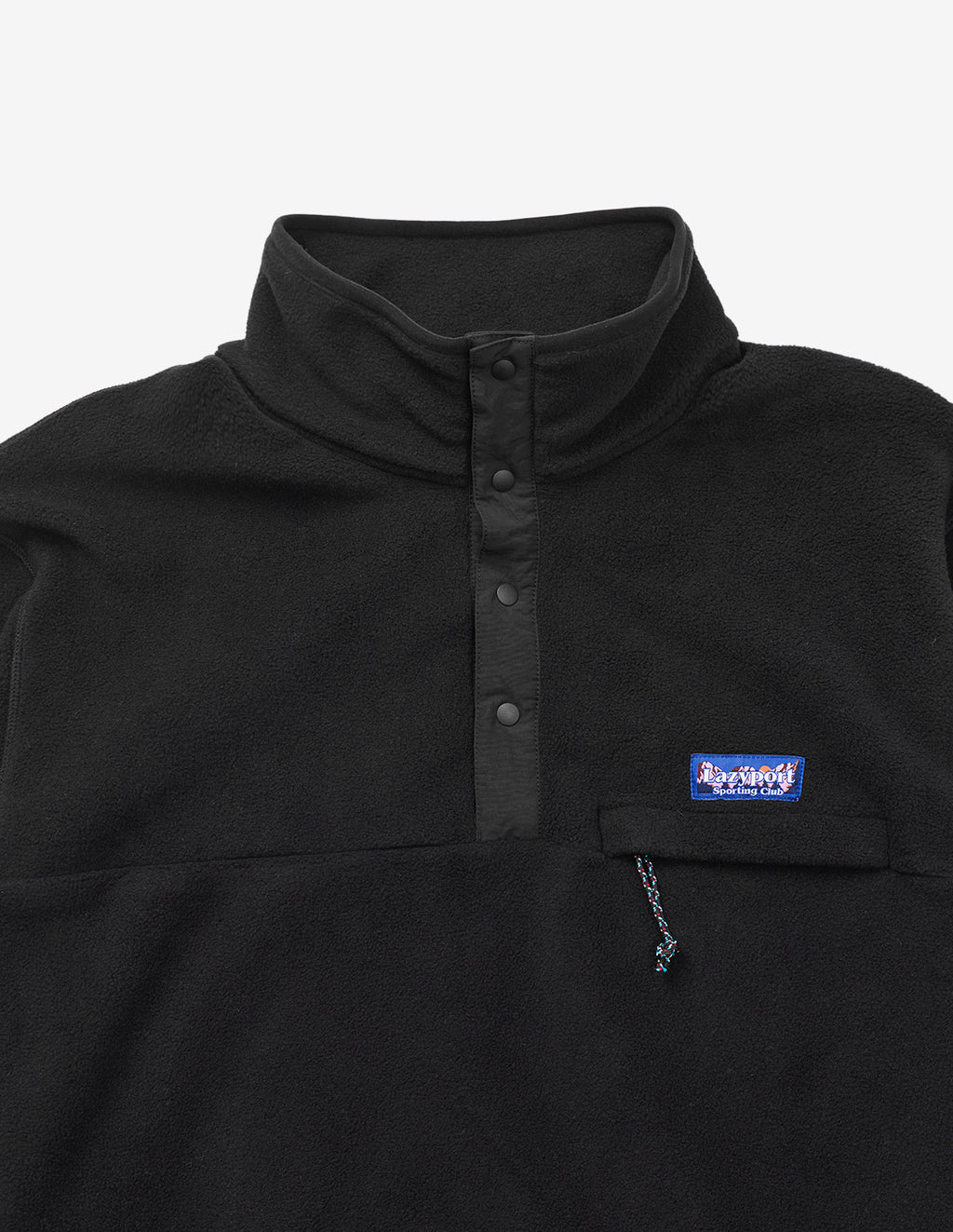 LSC 1/4 Snap Fleece (Black)