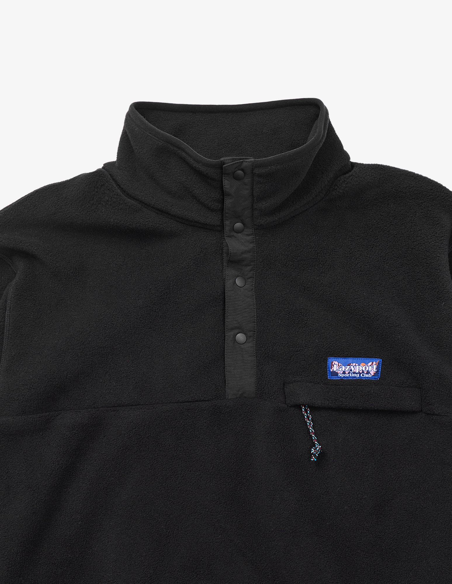 LSC 1/4 Snap Fleece (Black)