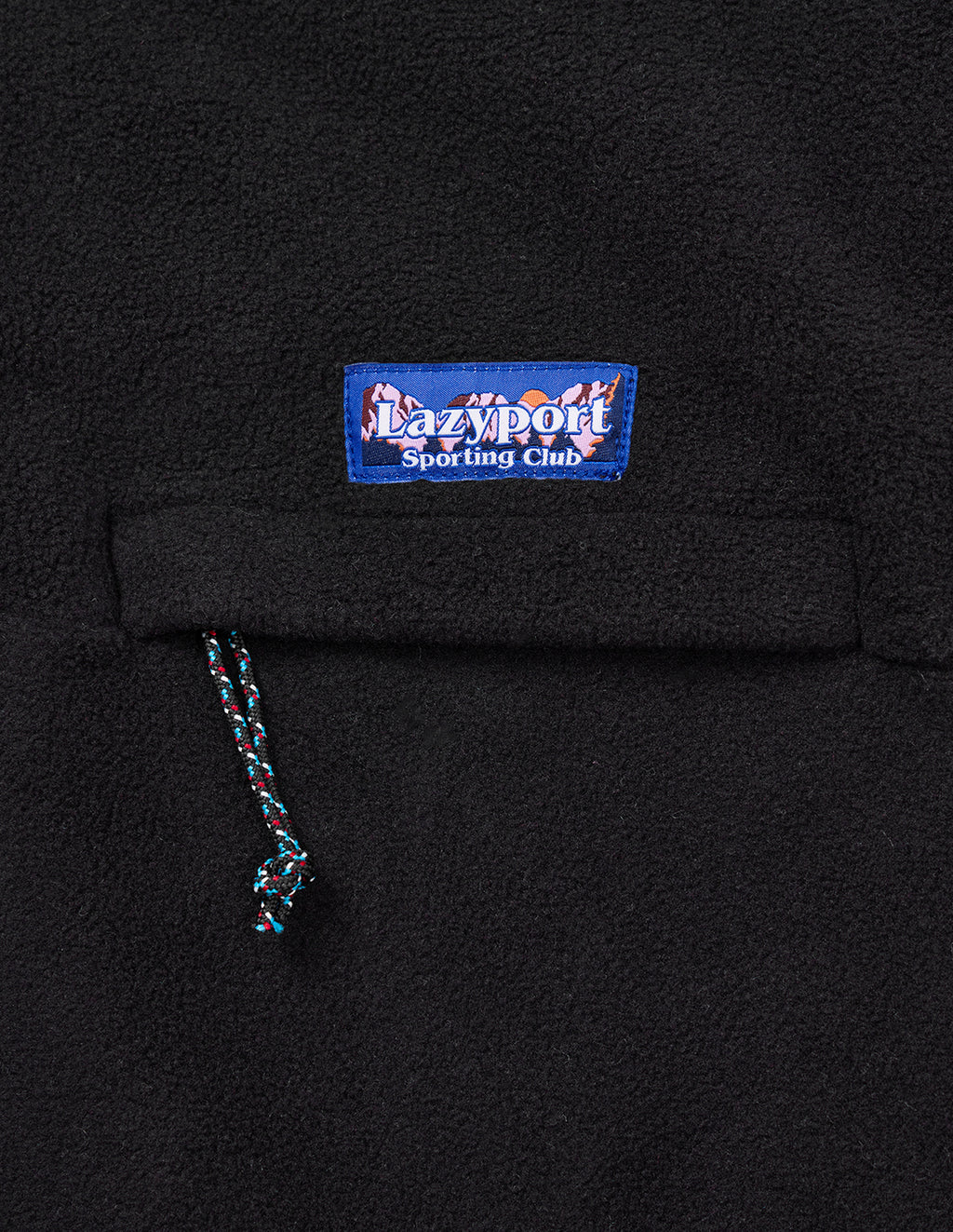 LSC 1/4 Snap Fleece (Black)