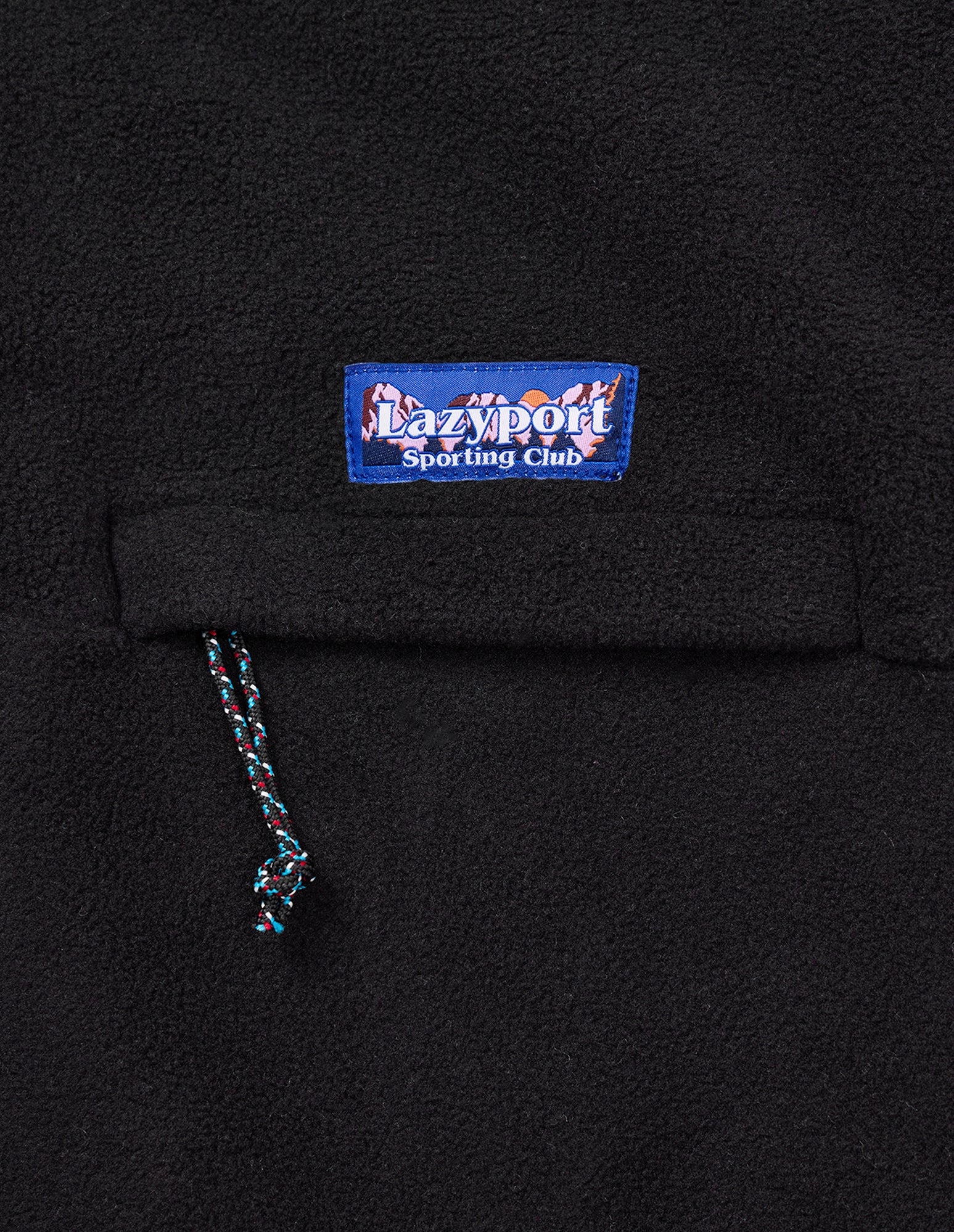 LSC 1/4 Snap Fleece (Black)