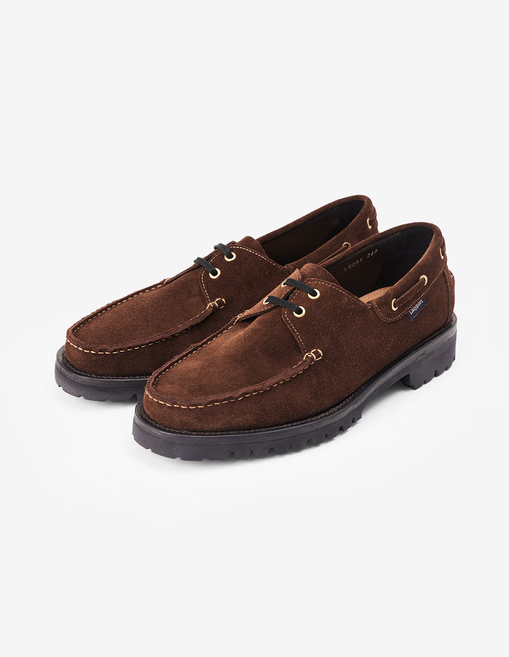 LSC 2-Eye Boat Shoes (Brown)