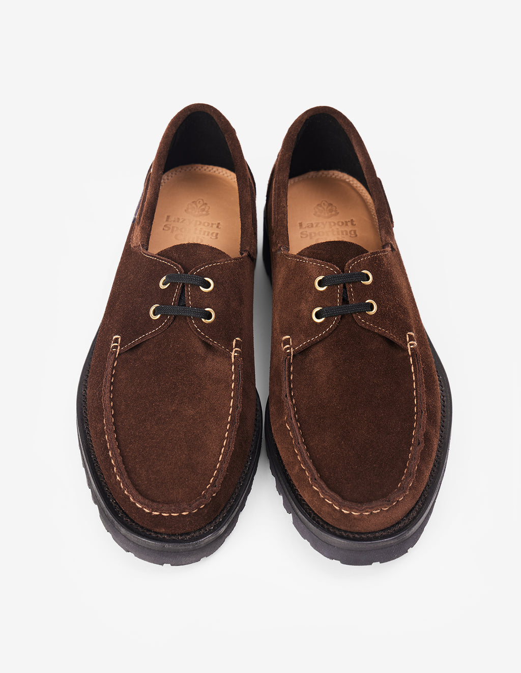 LSC 2-Eye Boat Shoes (Brown)