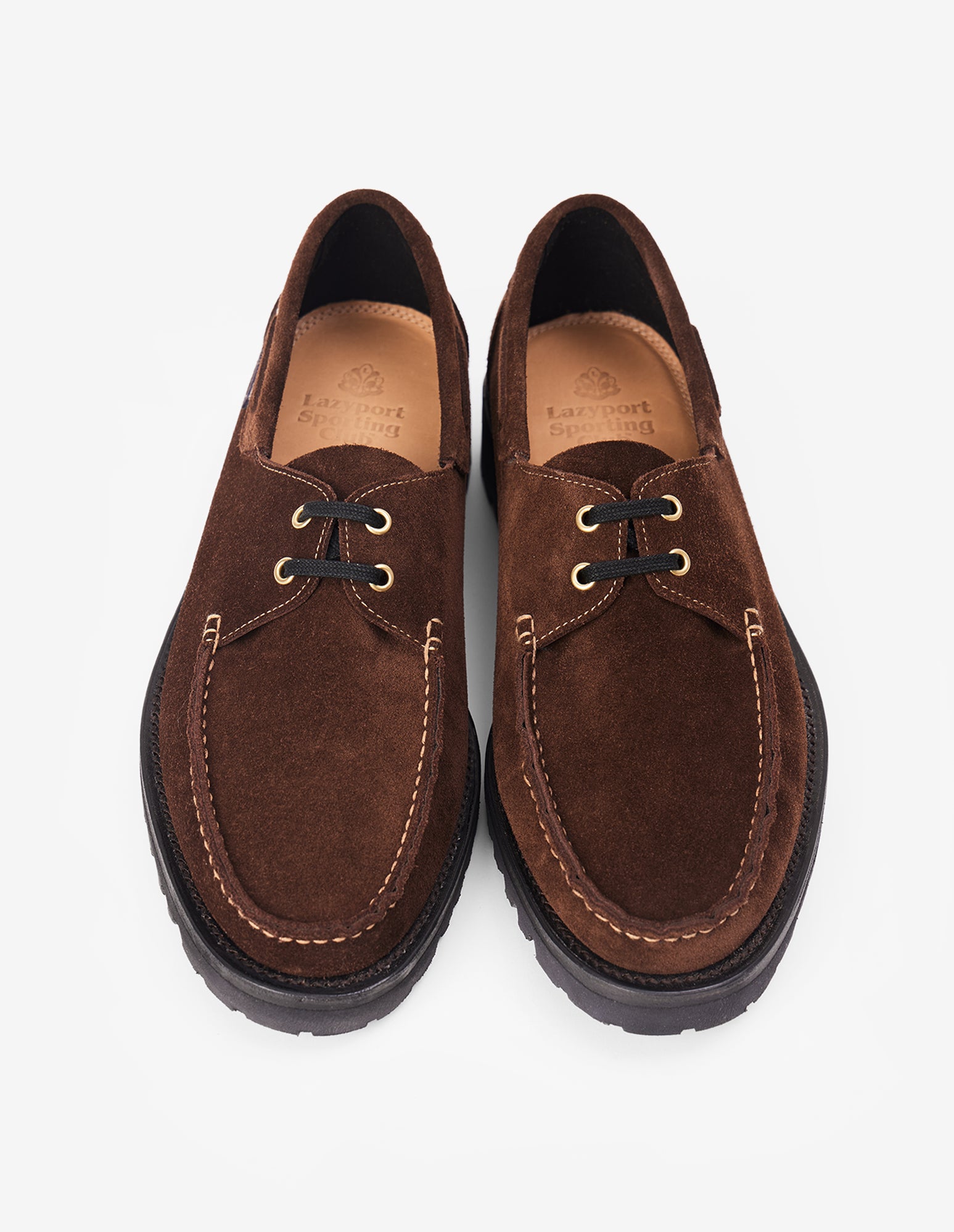 LSC 2-Eye Boat Shoes (Brown)