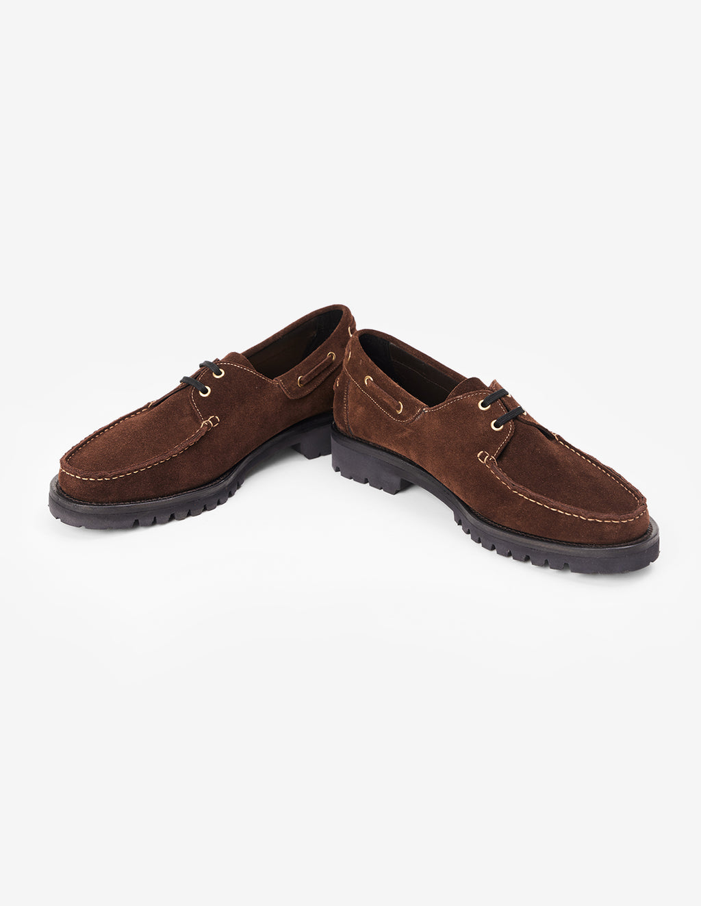 LSC 2-Eye Boat Shoes (Brown)