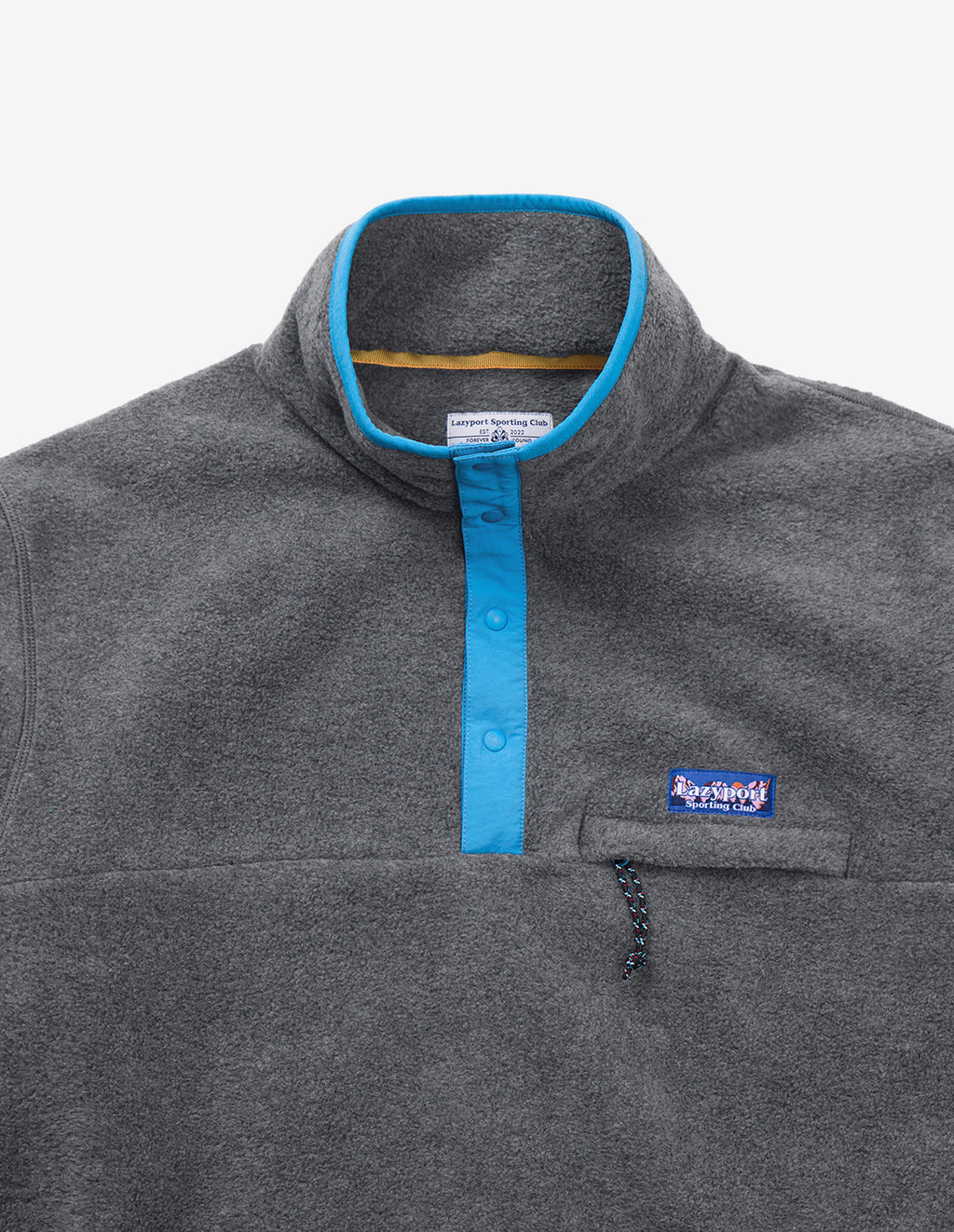 LSC 1/4 Snap Fleece (Grey)