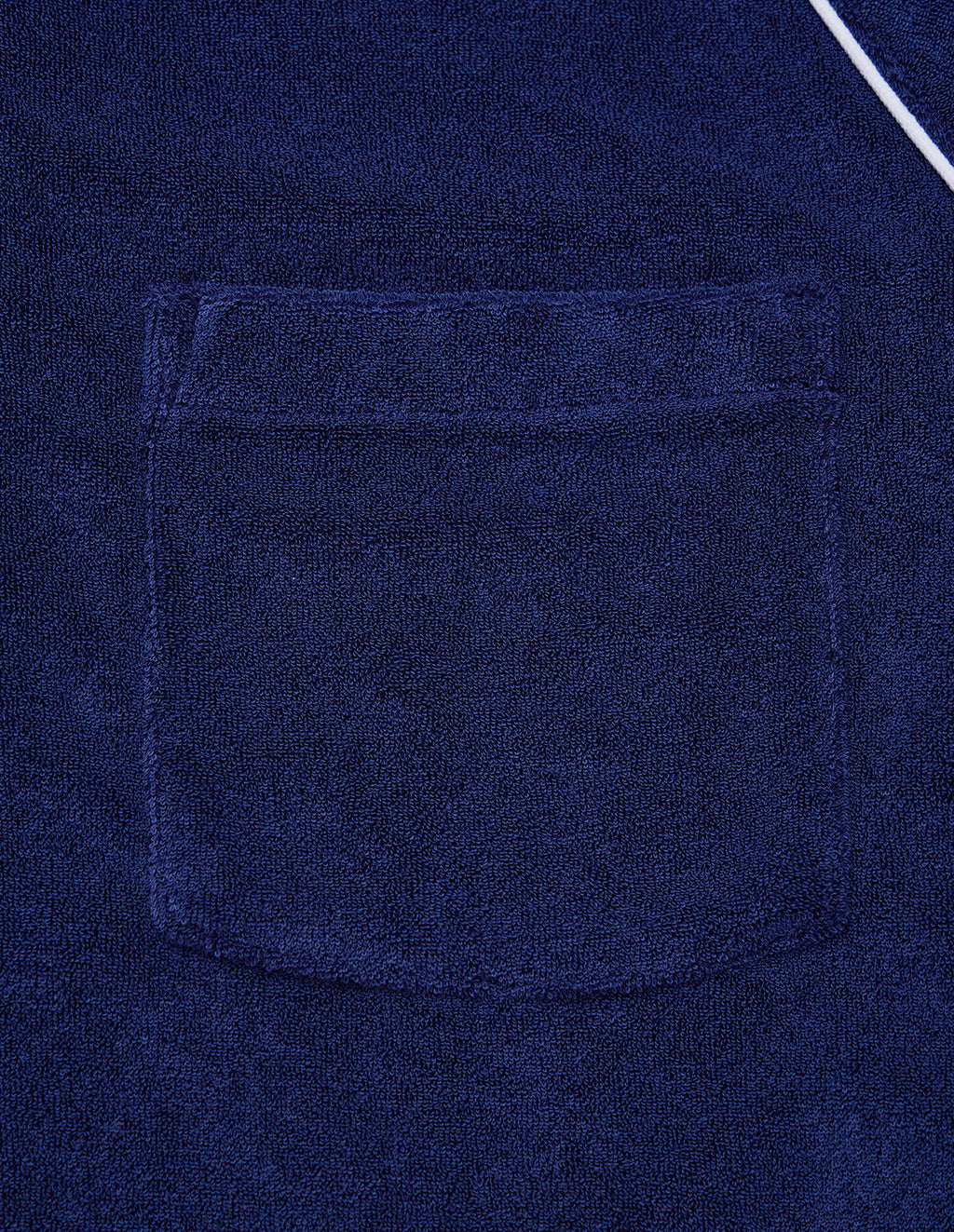 LSC Terry Long-Sleeve Polo Shirt (Navy)