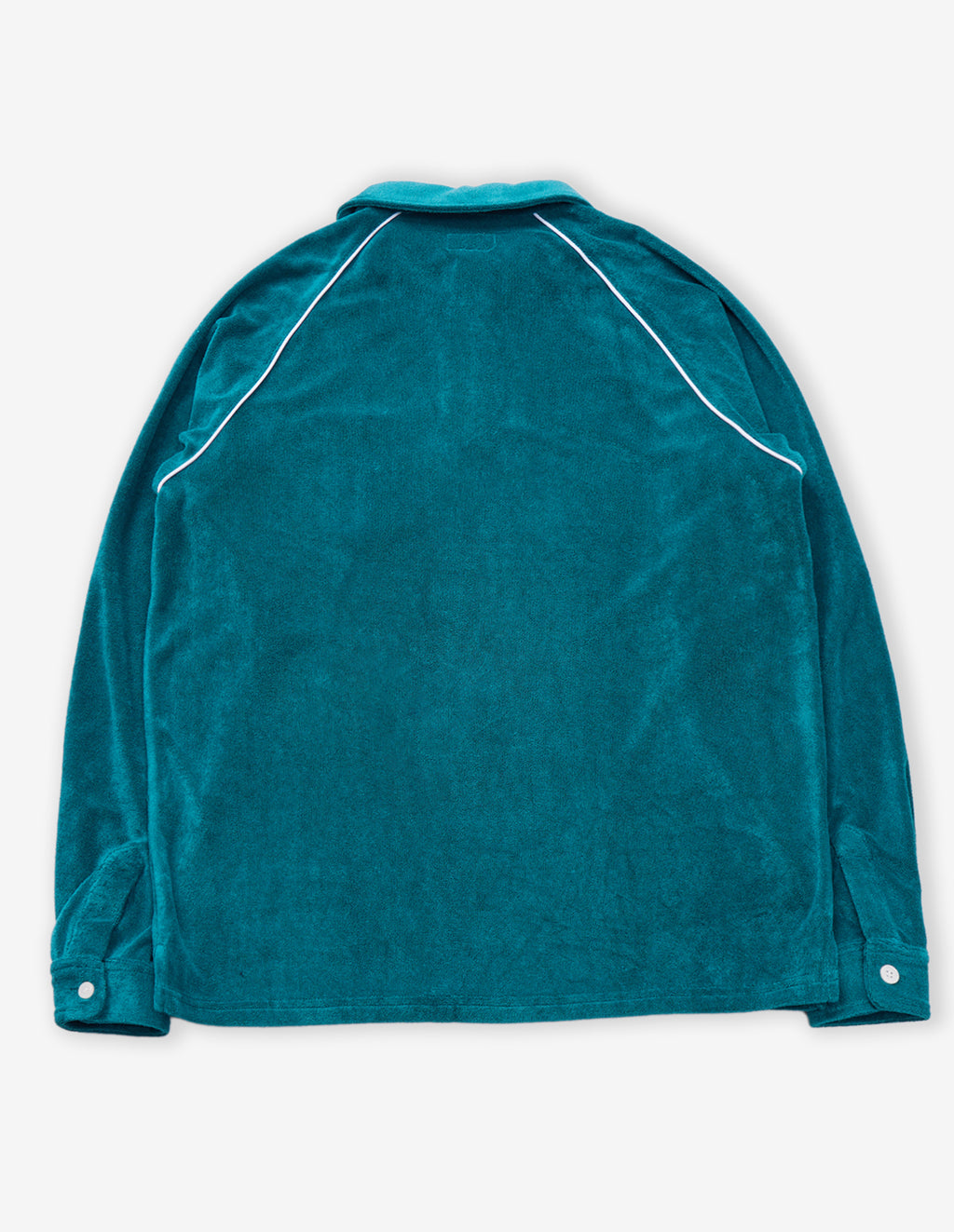 LSC Terry Long-Sleeve Polo Shirt (Teal)