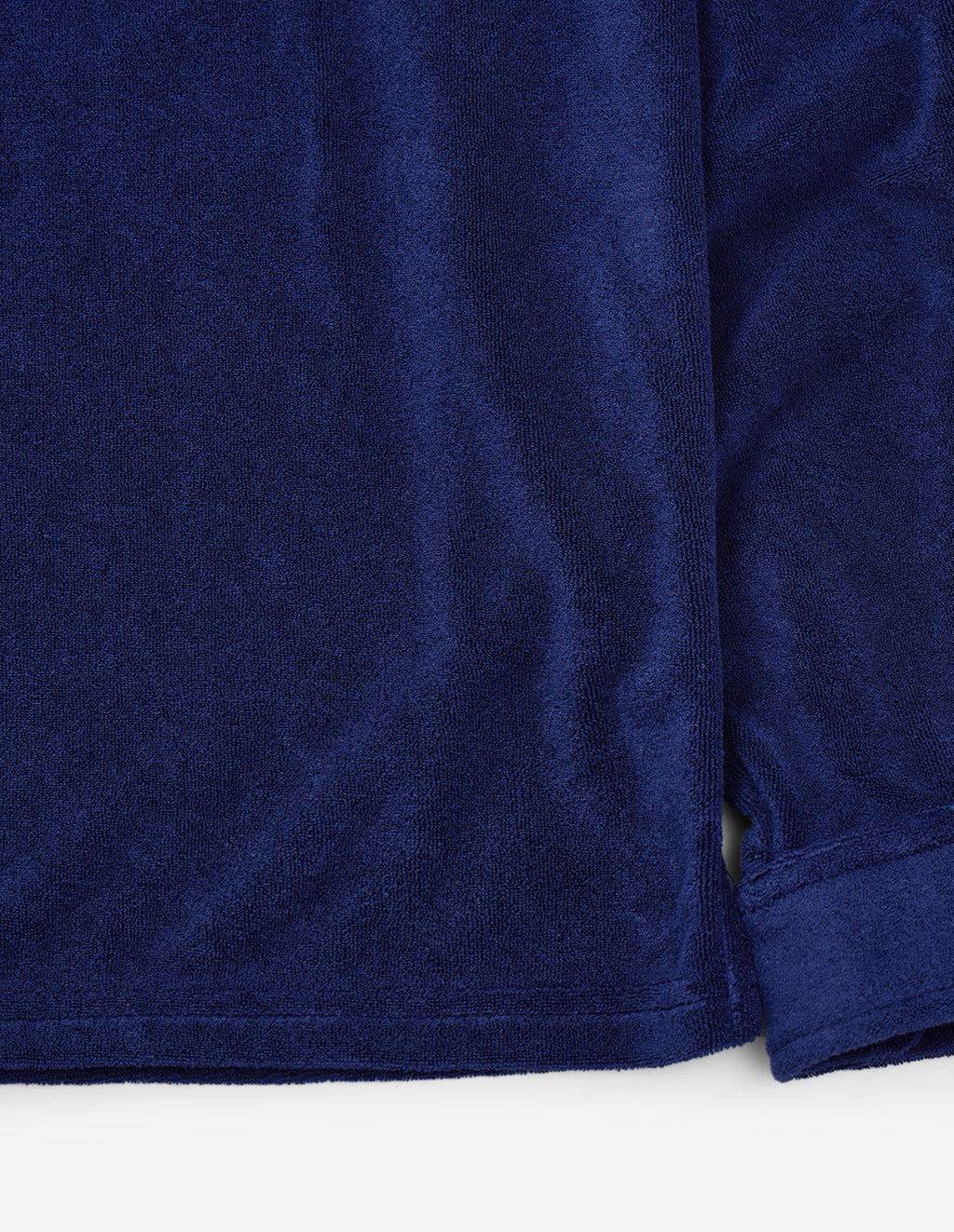 LSC Terry Long-Sleeve Polo Shirt (Navy)