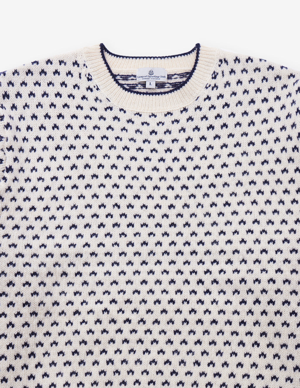 LSC Birds-Eye Crew Neck (Cream)