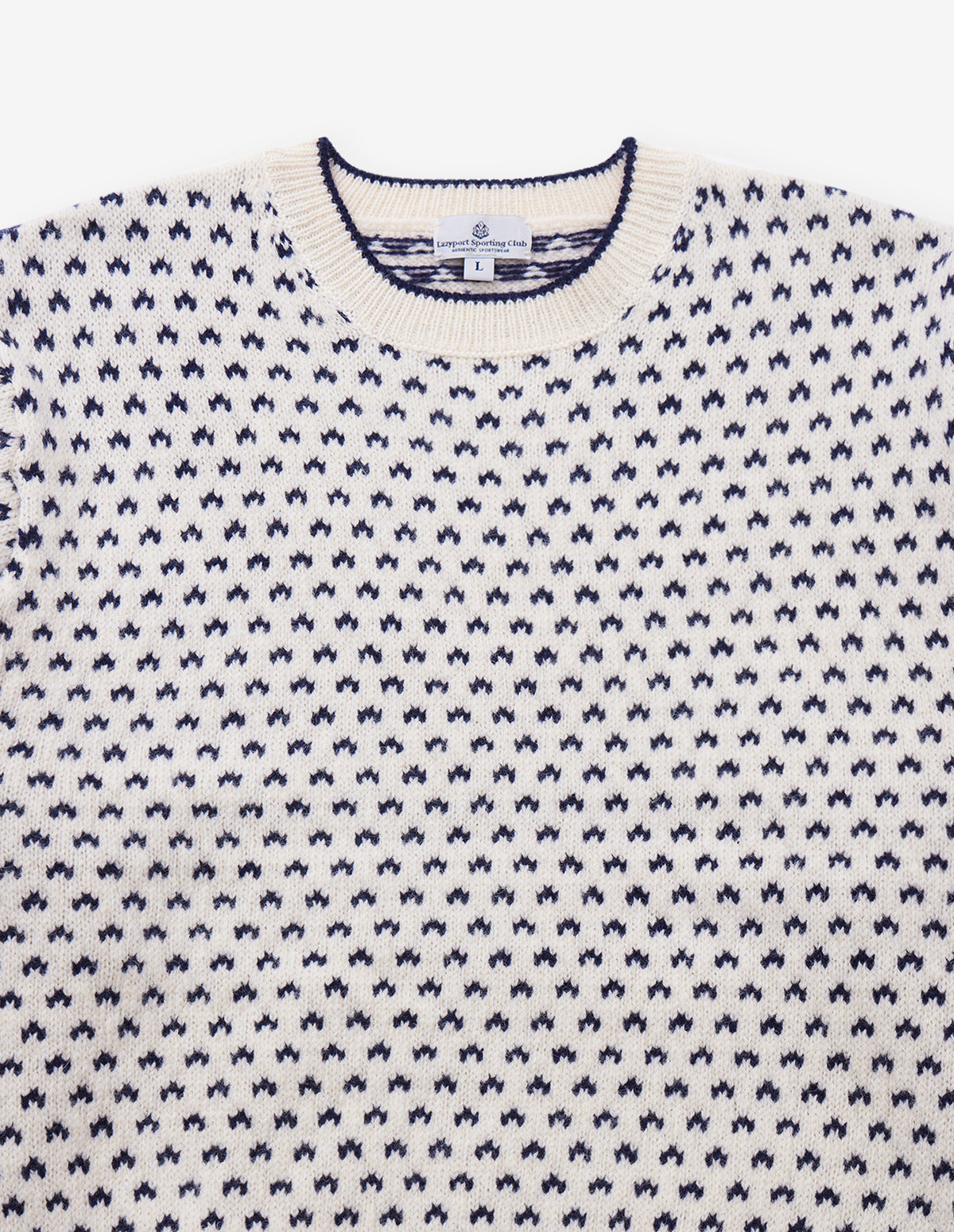 LSC Birds-Eye Crew Neck (Cream)