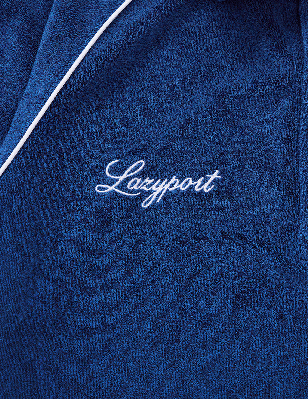 LSC Terry Long-Sleeve Polo Shirt (Blue)