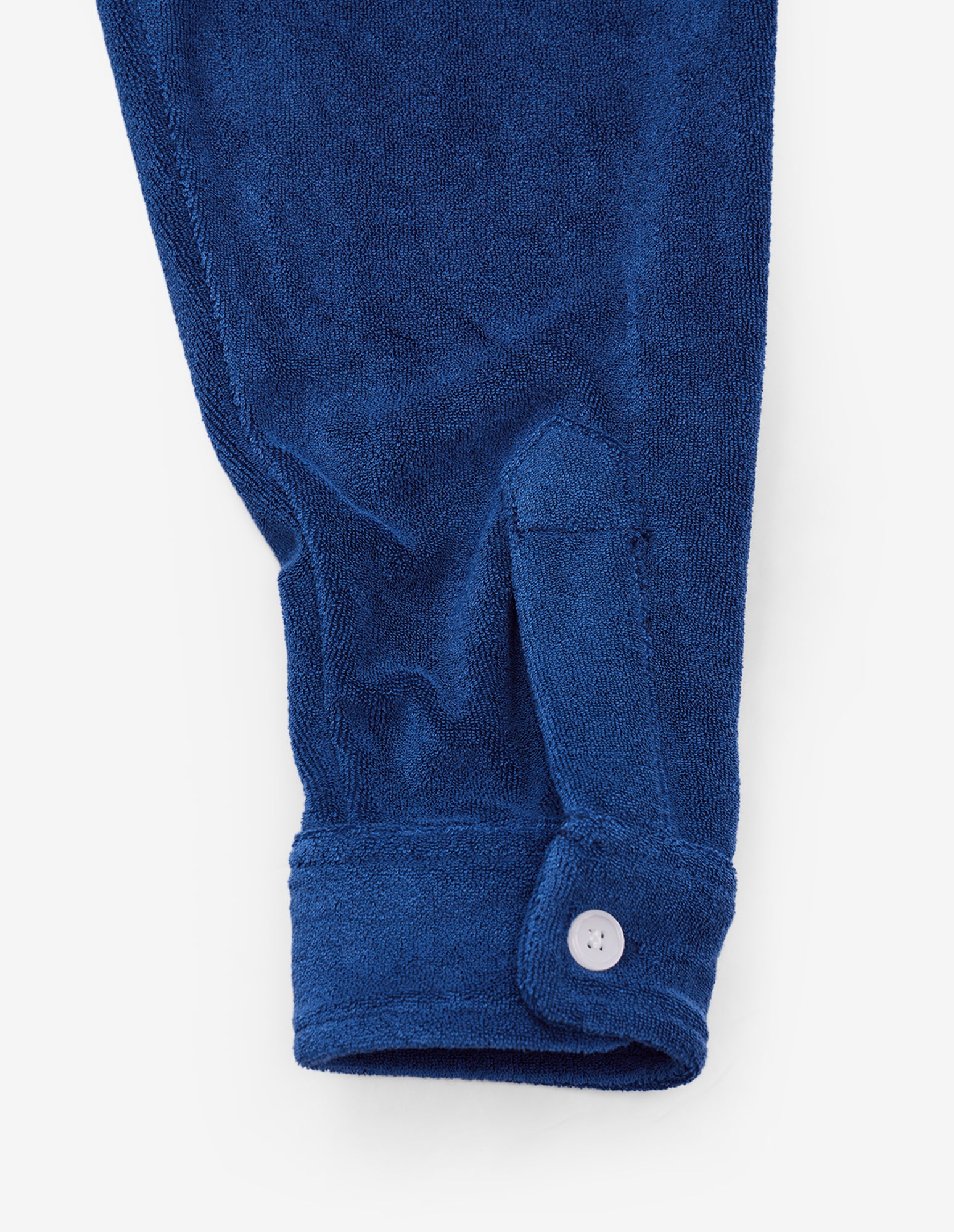 LSC Terry Long-Sleeve Polo Shirt (Blue)