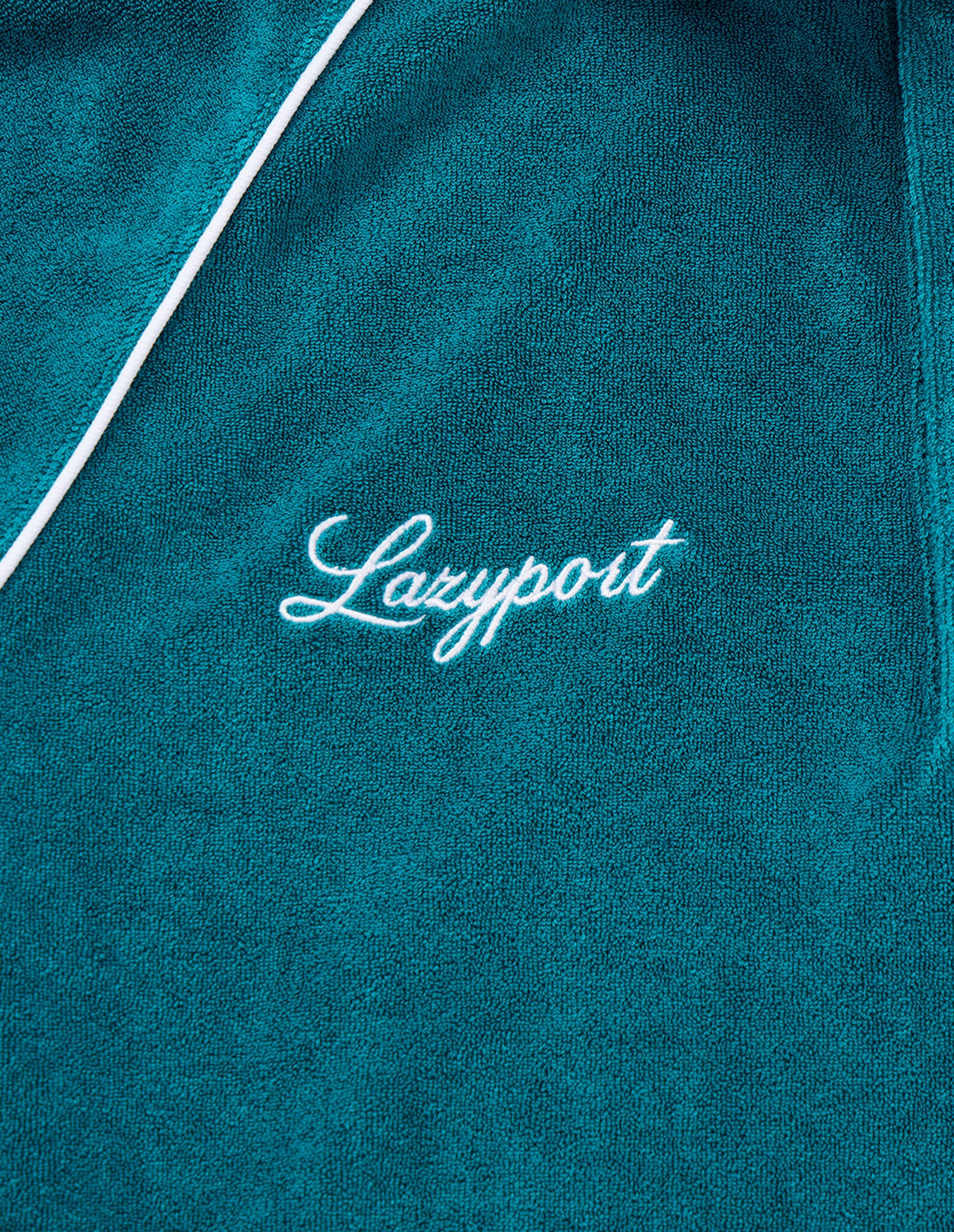 LSC Terry Long-Sleeve Polo Shirt (Teal)