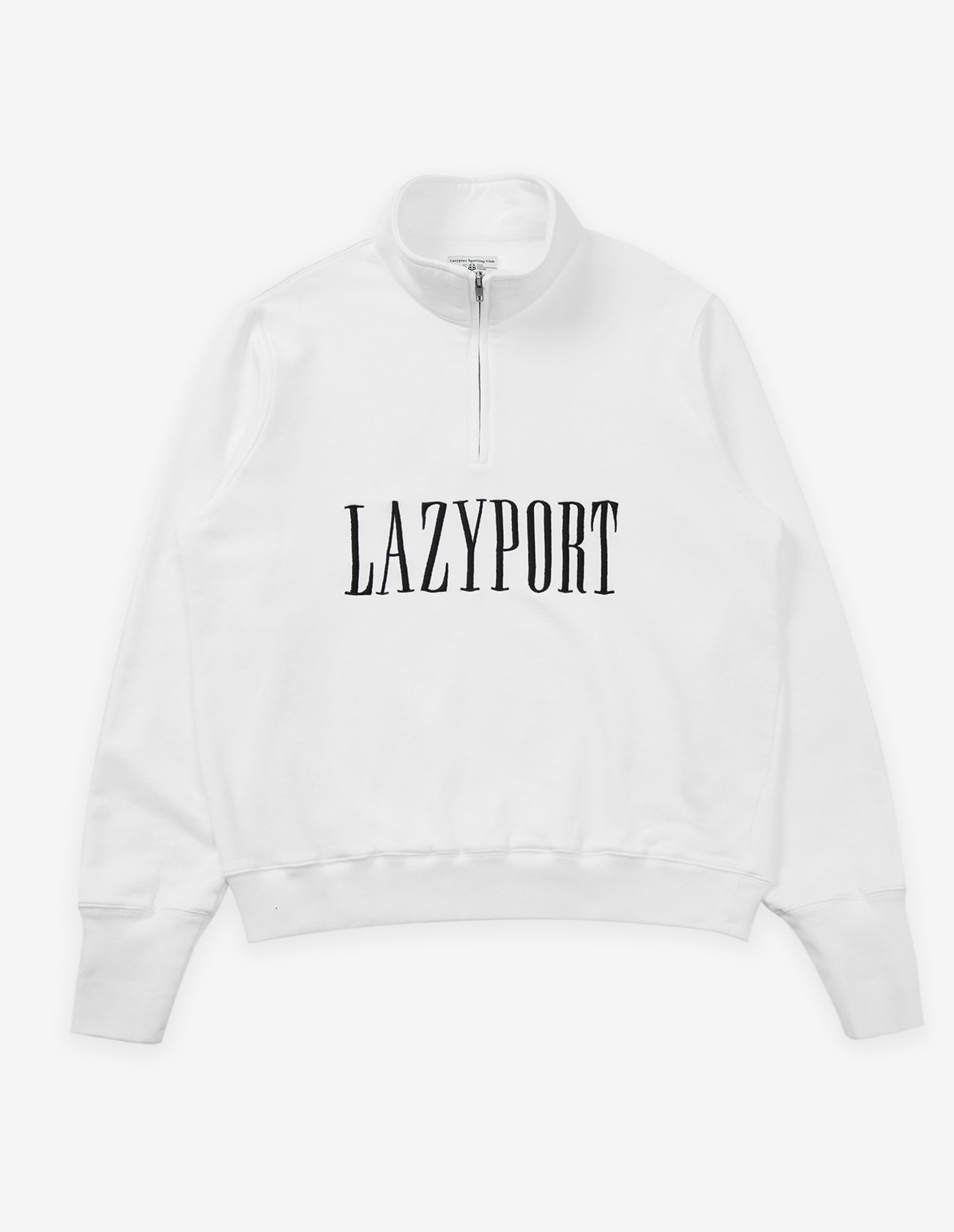 LSC 1/4 Zip Sweat (White)
