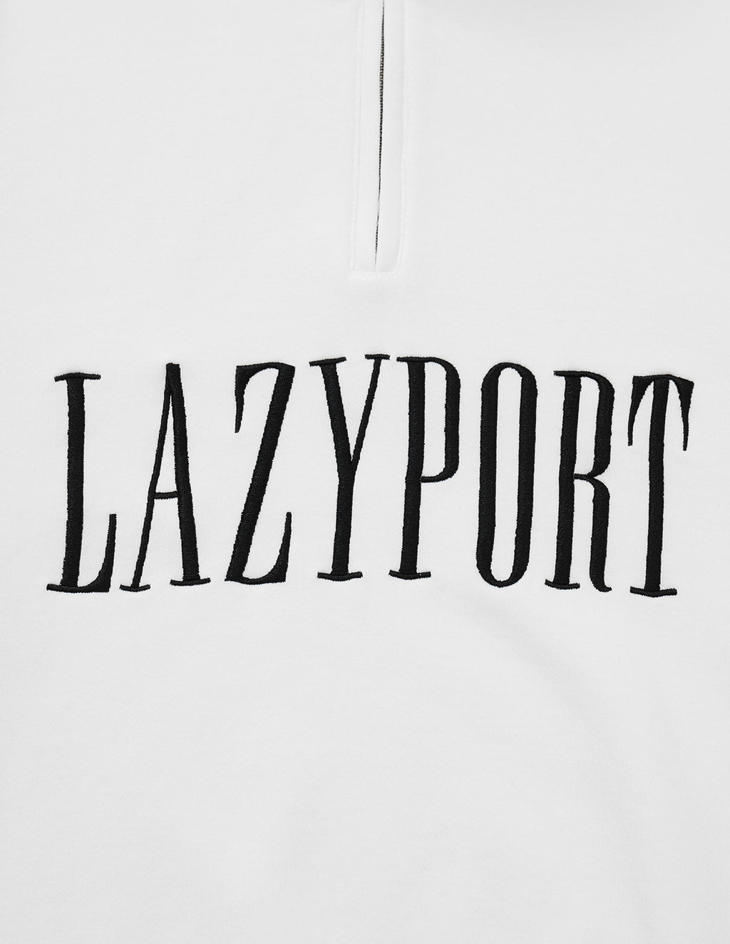 LSC 1/4 Zip Sweat (White)