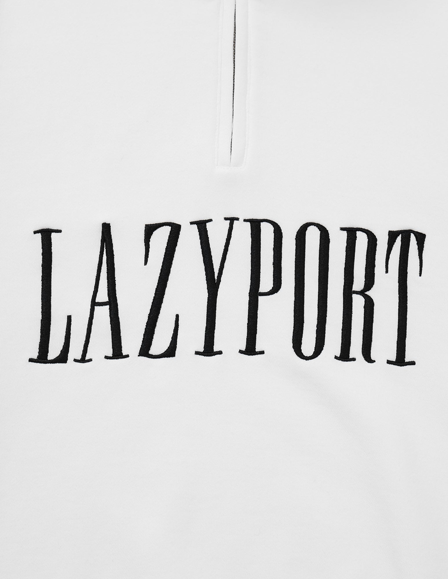 LSC 1/4 Zip Sweat (White)