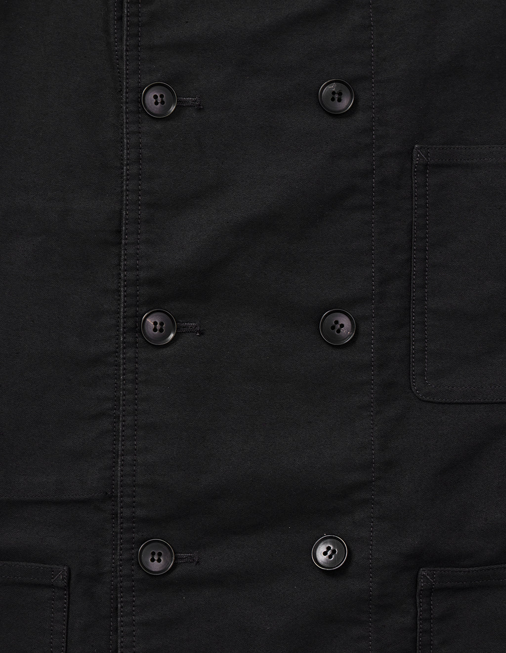 LSC Moleskin Double Chore Jacket (Black)