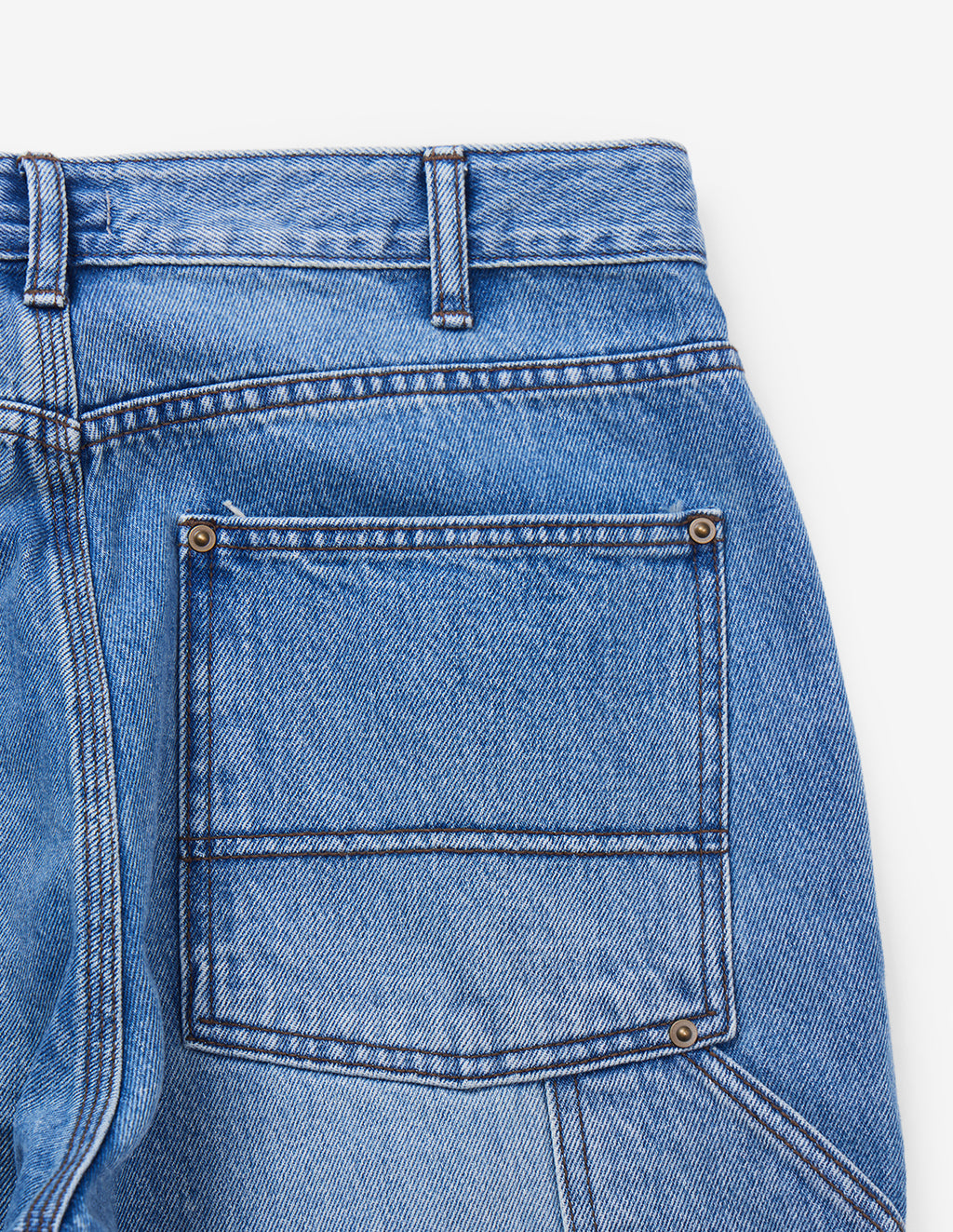 LSC Denim Single Knee Pants (Stone Wash)
