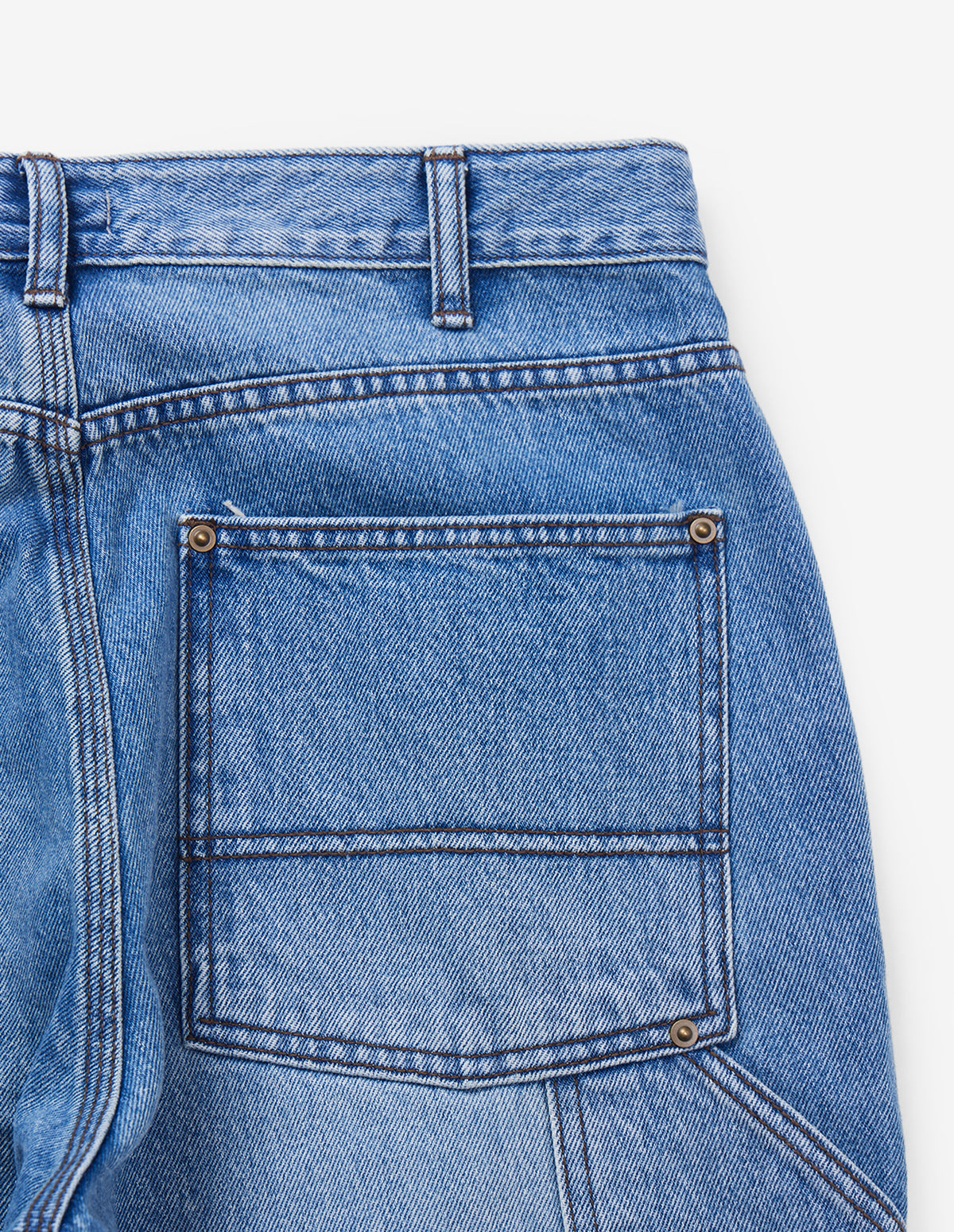 LSC Denim Single Knee Pants (Stone Wash)