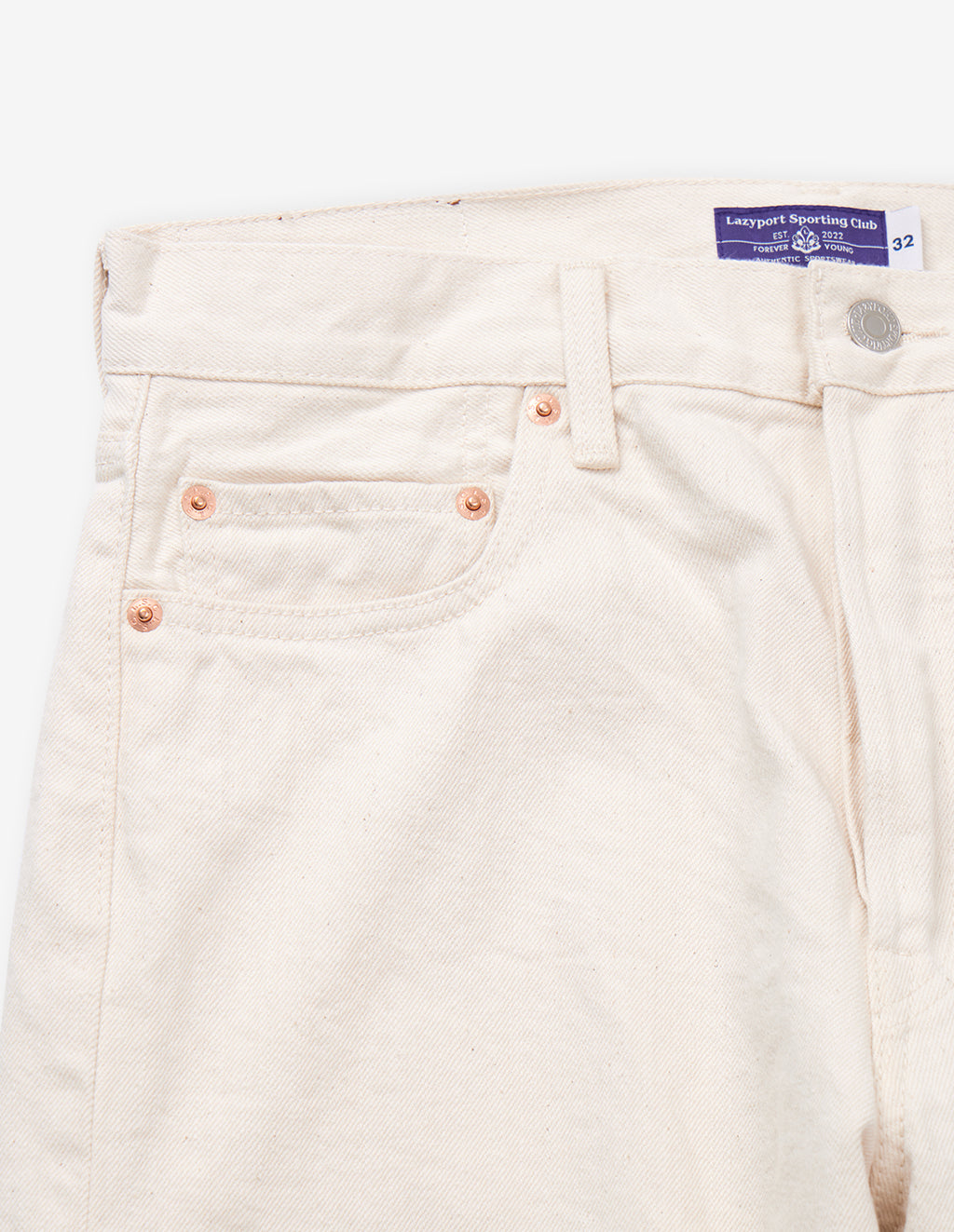 LSC Type60 Denim Pants (Ecru)