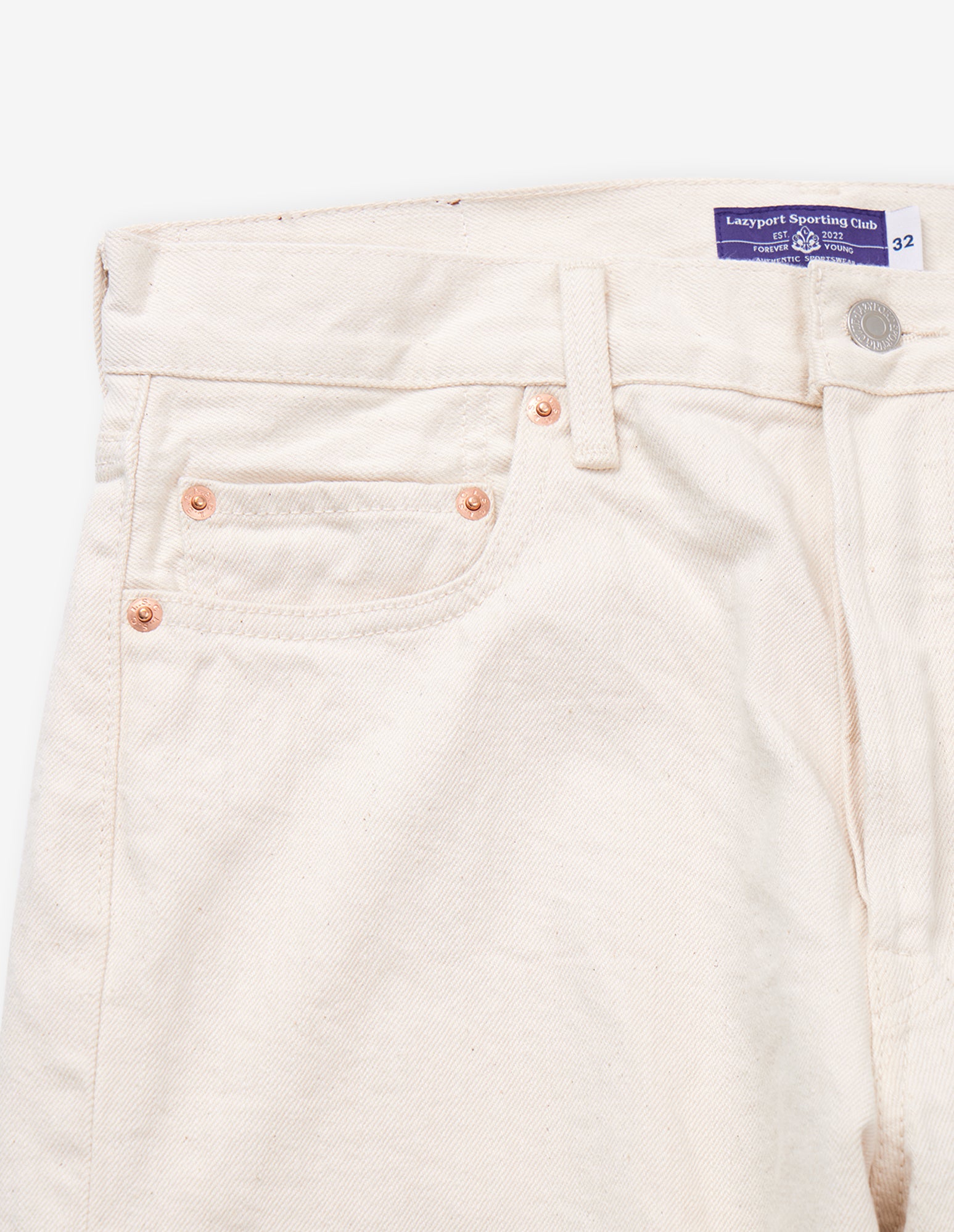 LSC Type60 Denim Pants (Ecru)