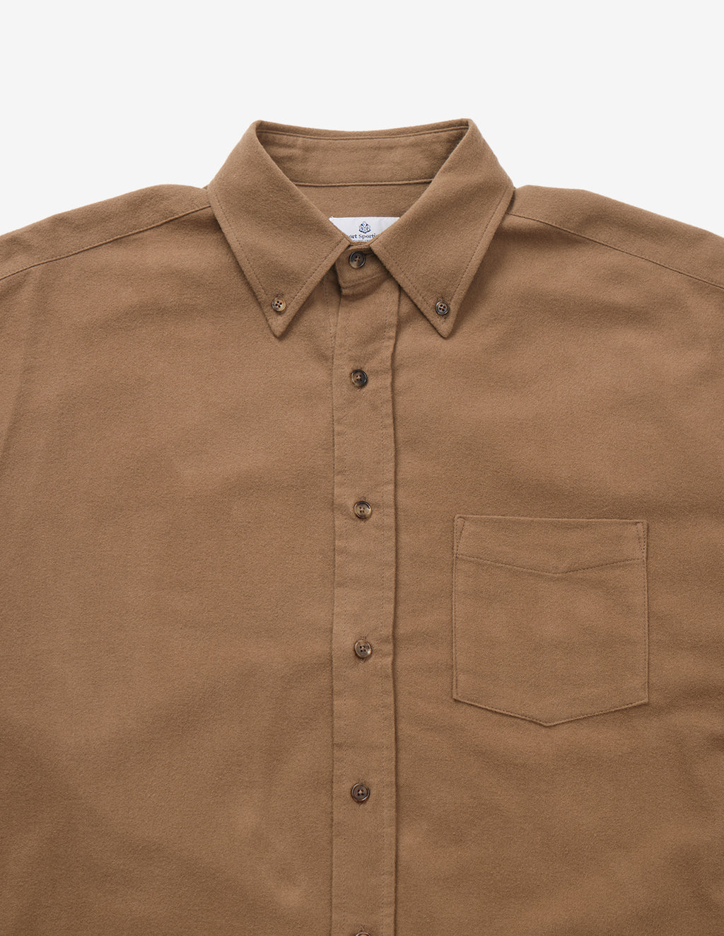 LSC Flannel Button-Down Shirts (Camel)