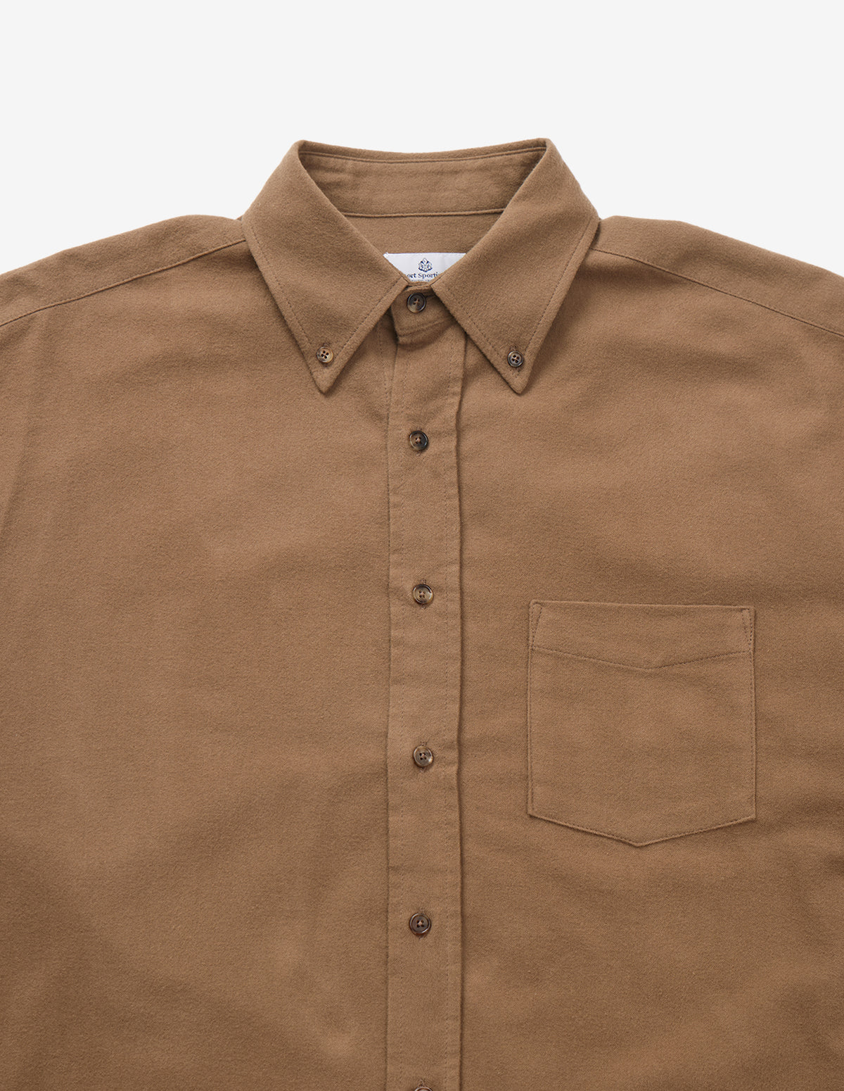 LSC Flannel Button-Down Shirts (Camel)