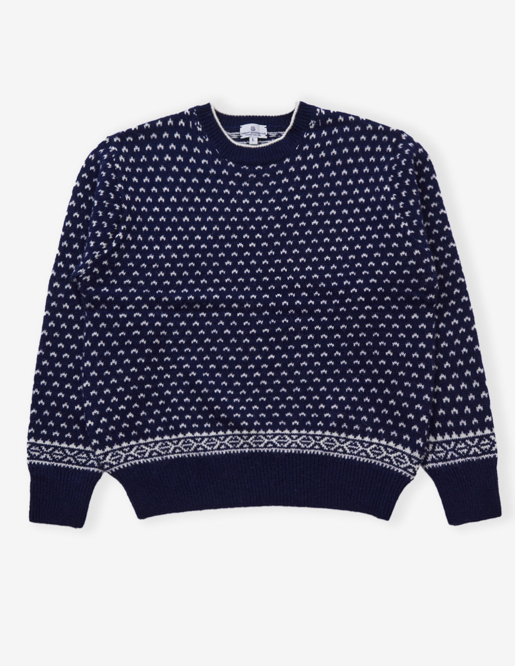 LSC Birds-Eye Crew Neck (Navy)