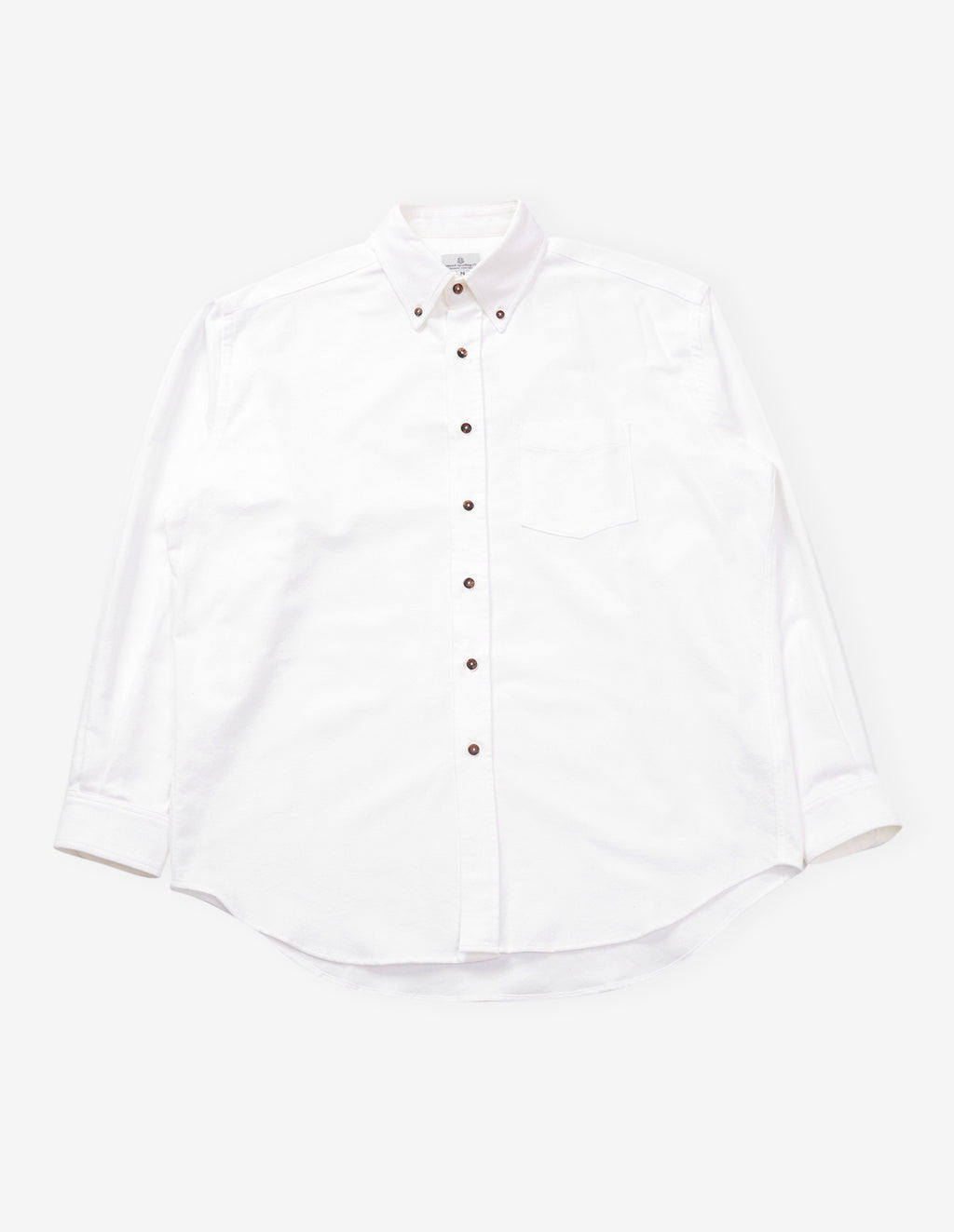 LSC Flannel Button-Down Shirts (White)