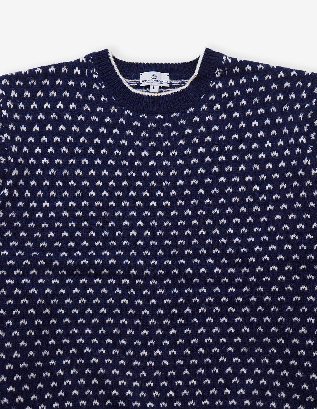 LSC Birds-Eye Crew Neck (Navy)