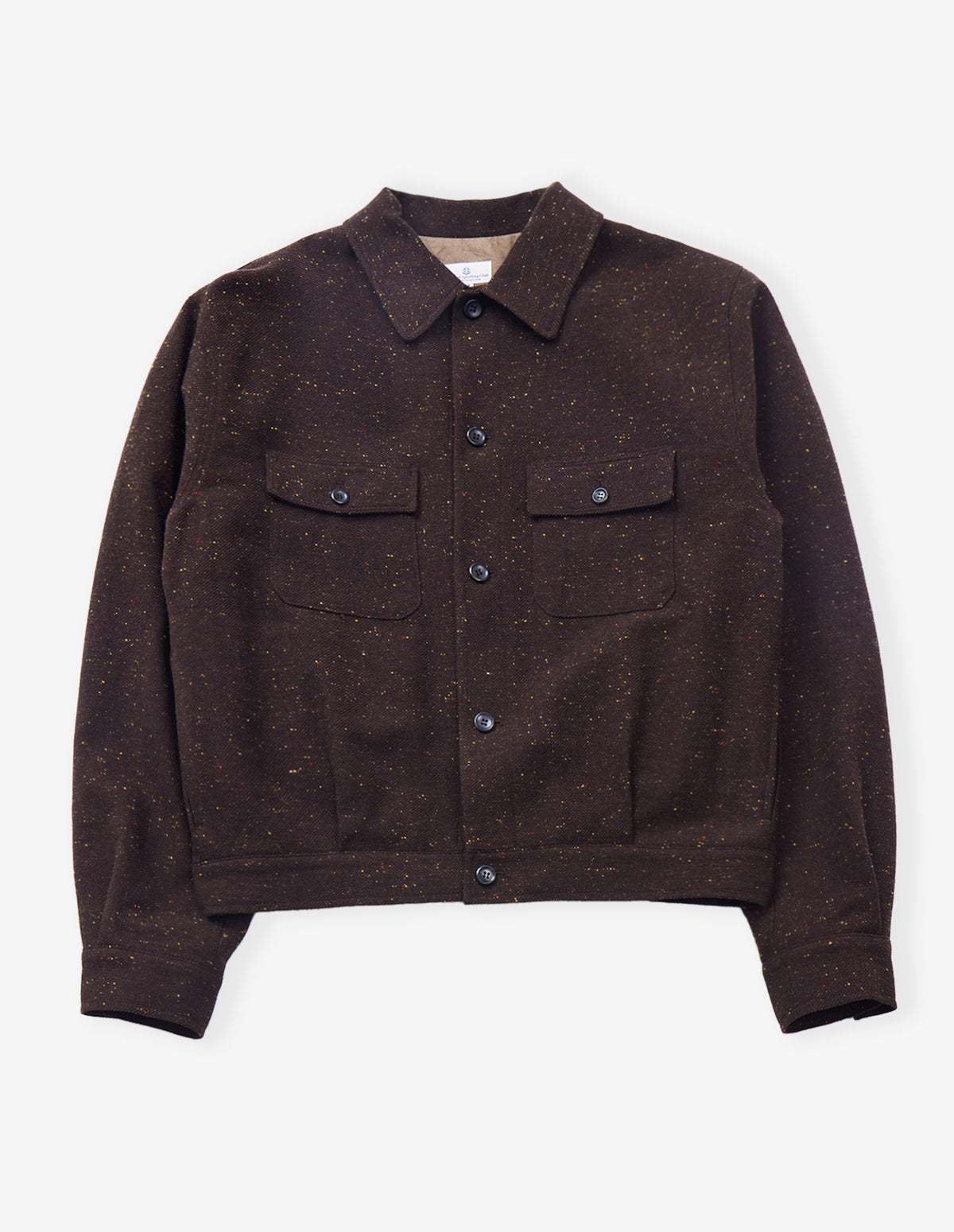 LSC French Cyclist Jacket Donegal (Brown)