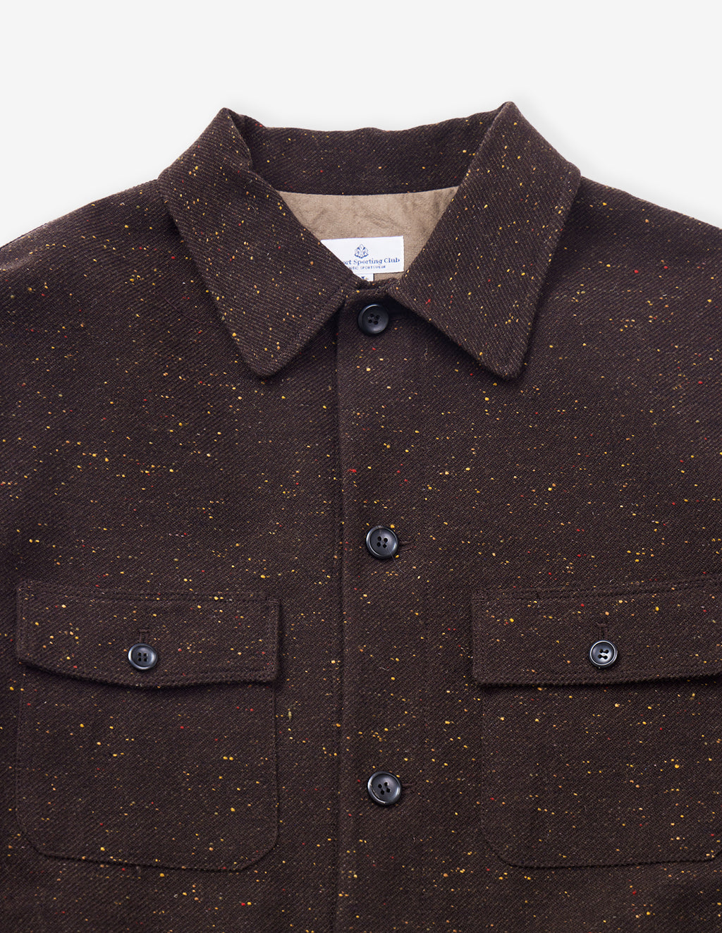 LSC French Cyclist Jacket Donegal (Brown)