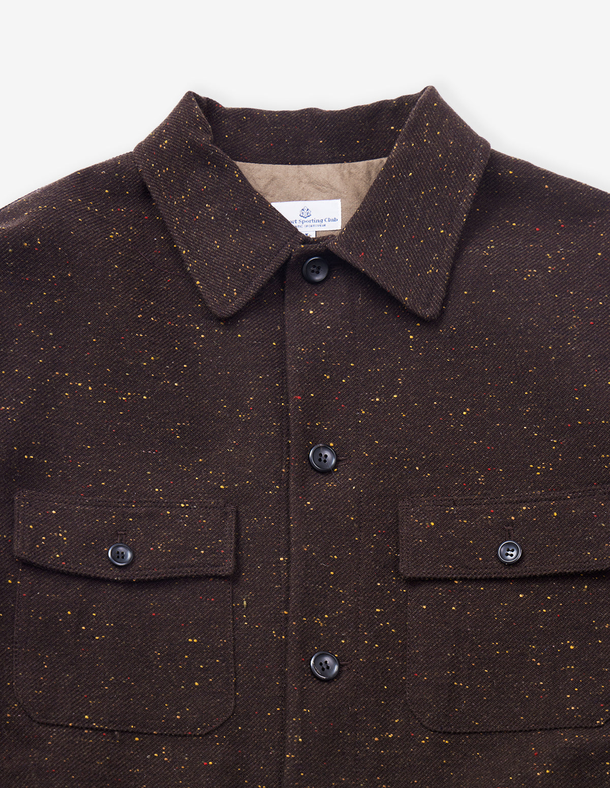 LSC French Cyclist Jacket Donegal (Brown)