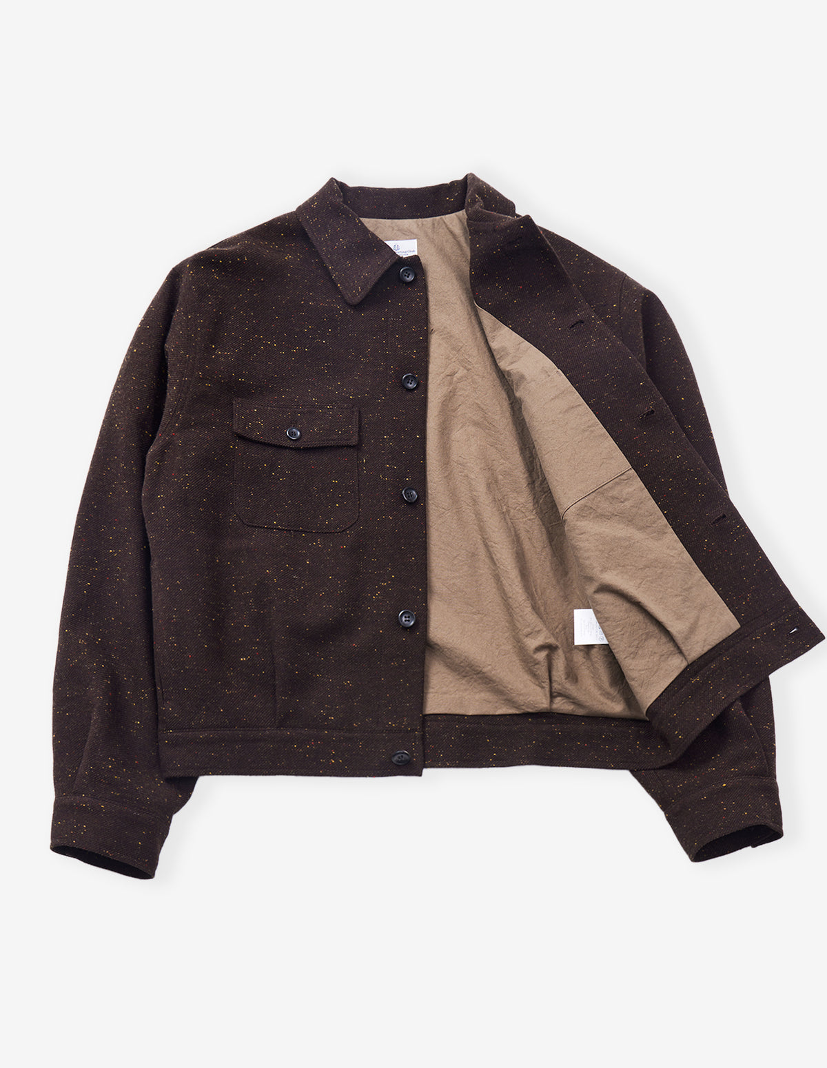 LSC French Cyclist Jacket Donegal (Brown)