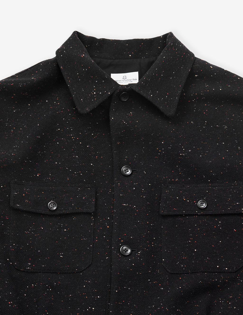 LSC French Cyclist Jacket Donegal (Black)
