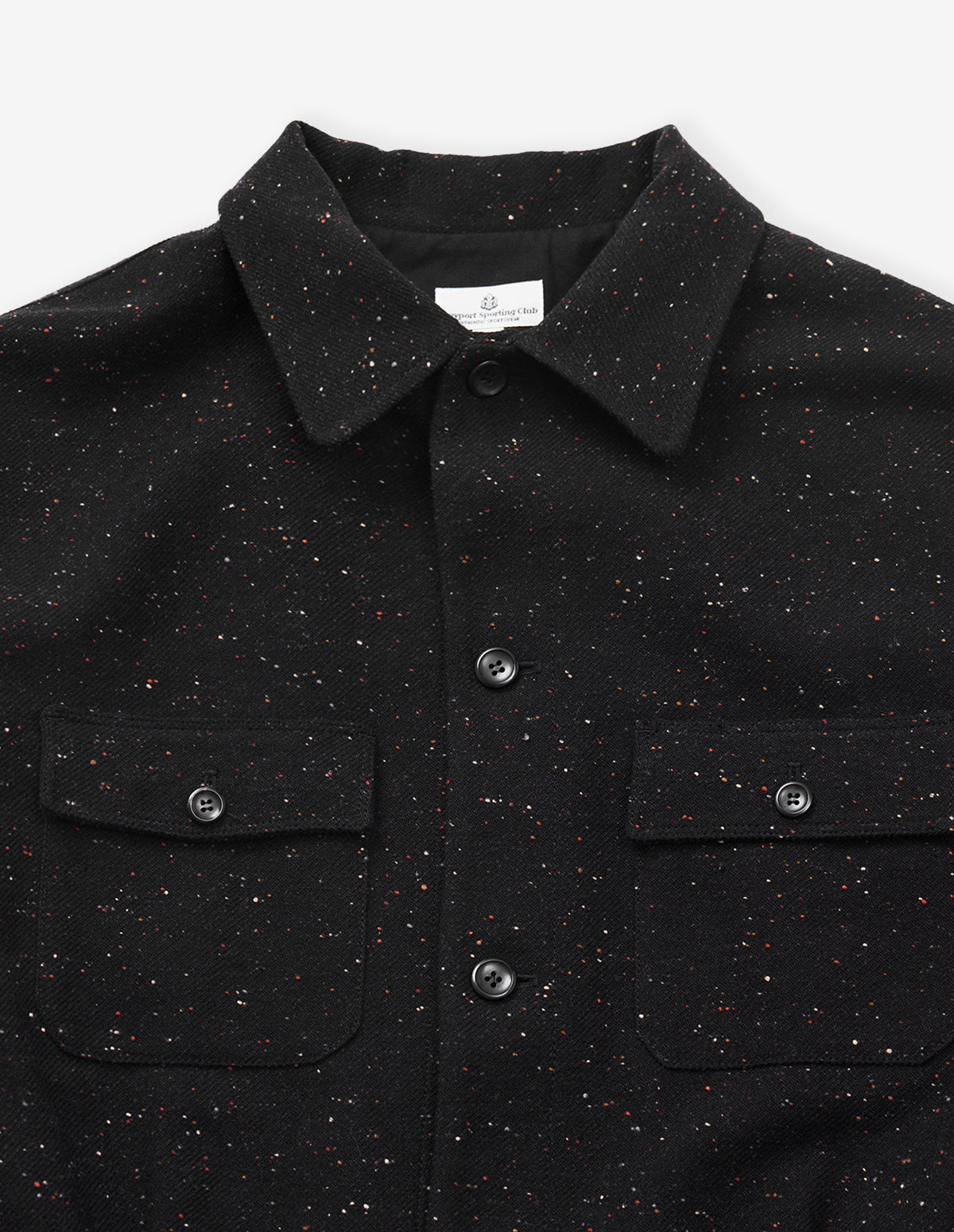 LSC French Cyclist Jacket Donegal (Black)