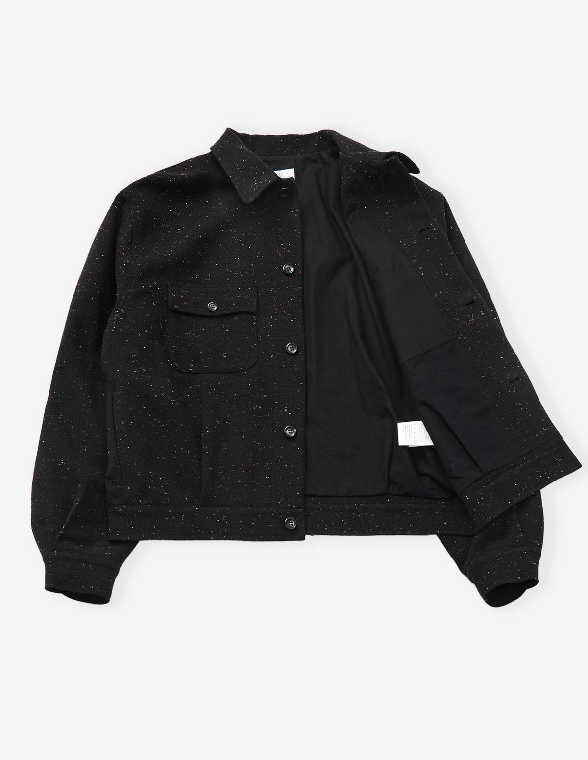 LSC French Cyclist Jacket Donegal (Black)