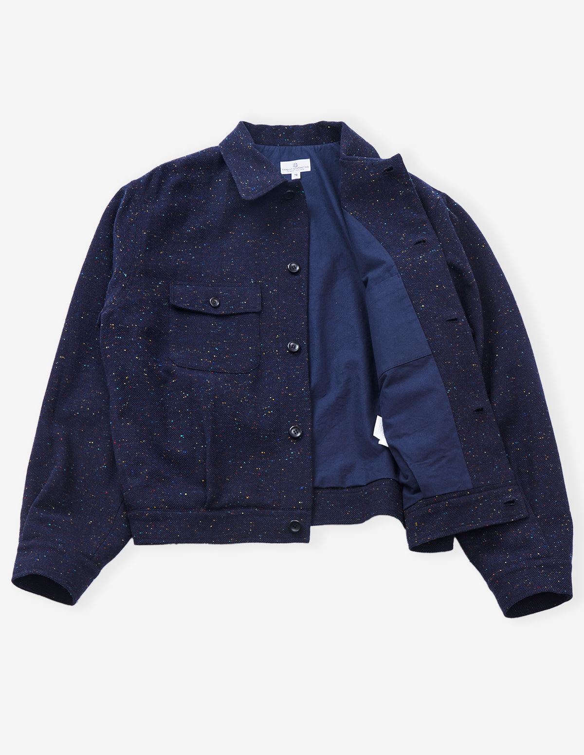 LSC French Cyclist Jacket Donegal (Navy)