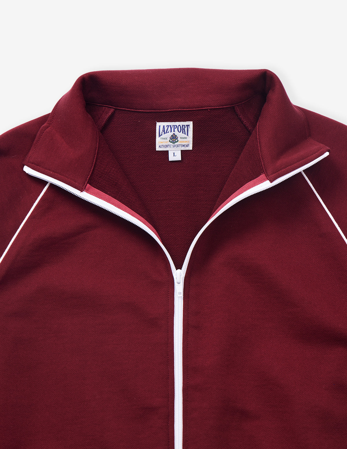 LSC Raglan Zip Track Jacket (Burgundy)