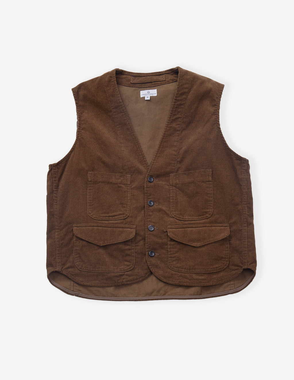 LSC South River Vest Corduroy (Brown)